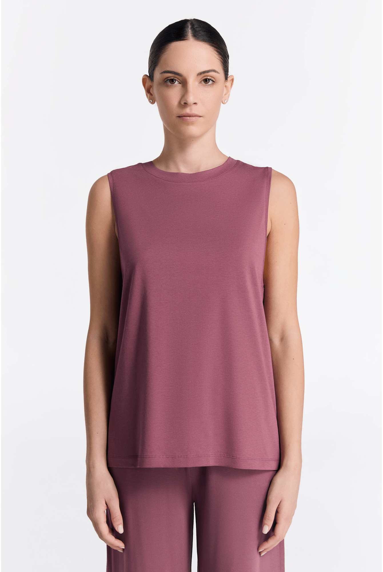 TENCEL™ Modal Damen Top hochgeschlossen - Evermind.eco