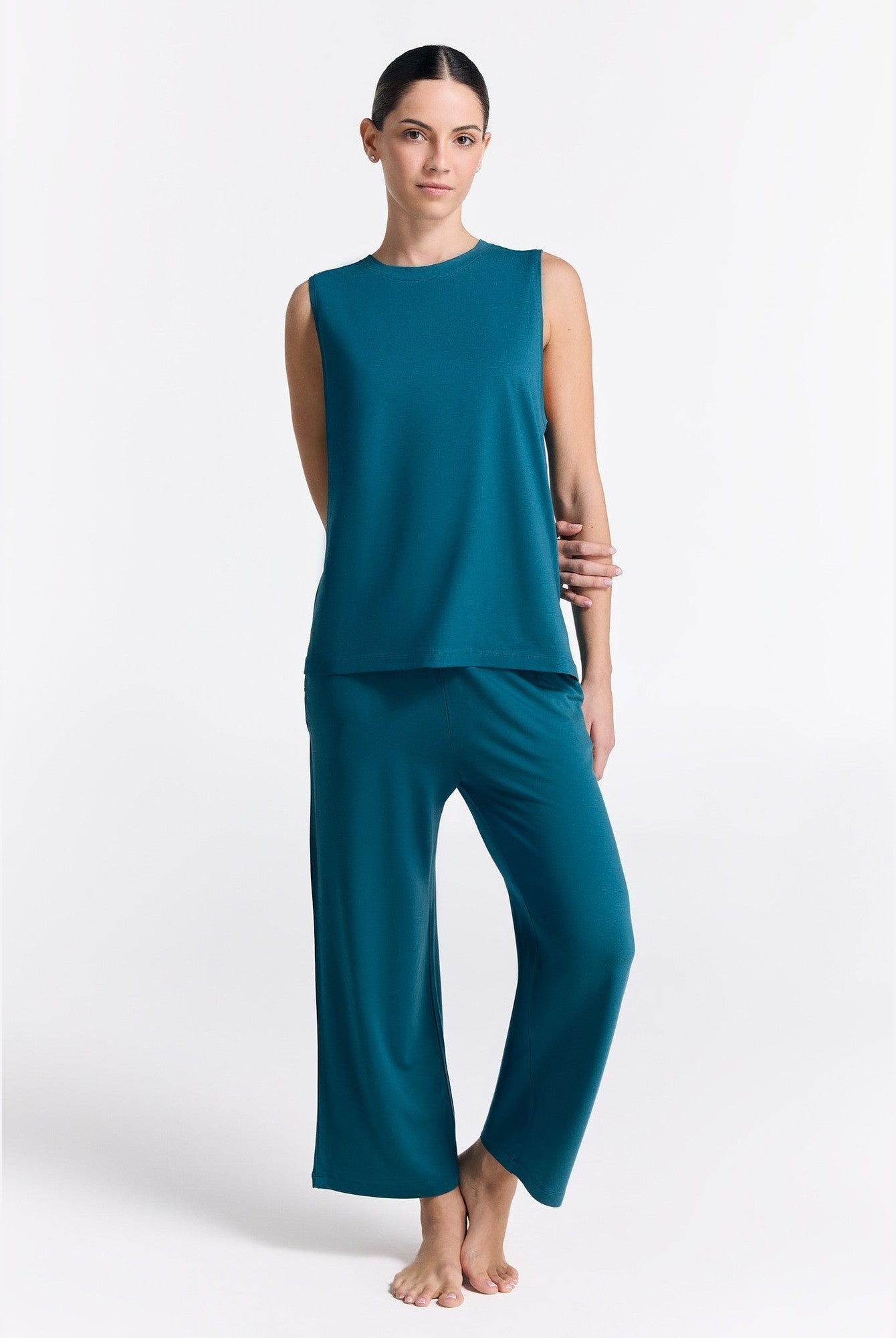 TENCEL™ Modal Damen Top hochgeschlossen - Evermind.eco