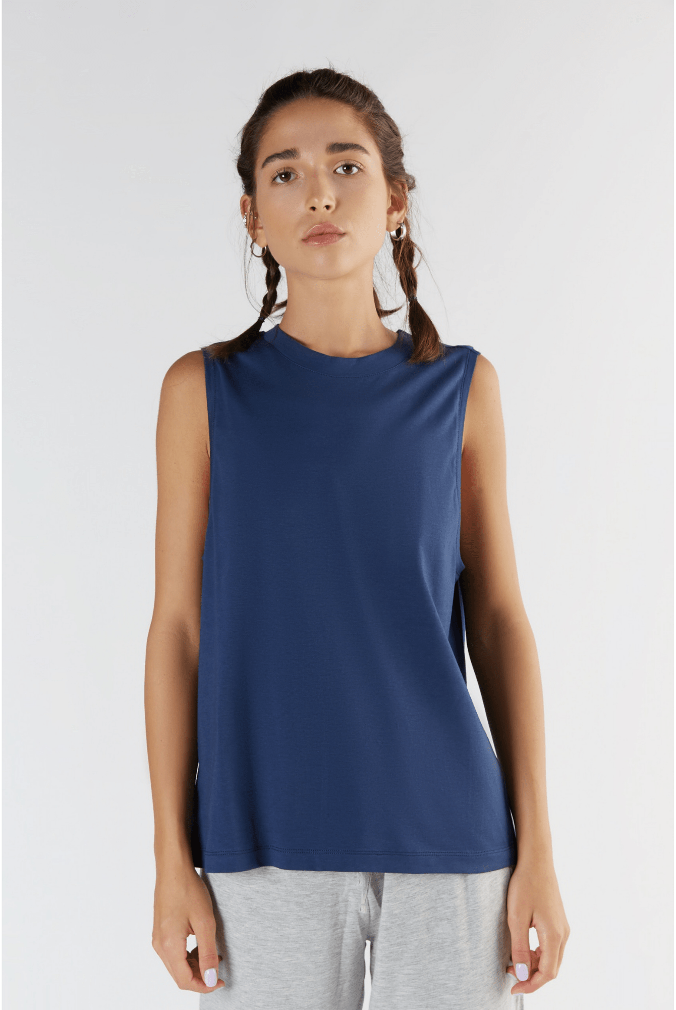 TENCEL™ Modal Damen Top hochgeschlossen - Evermind.eco