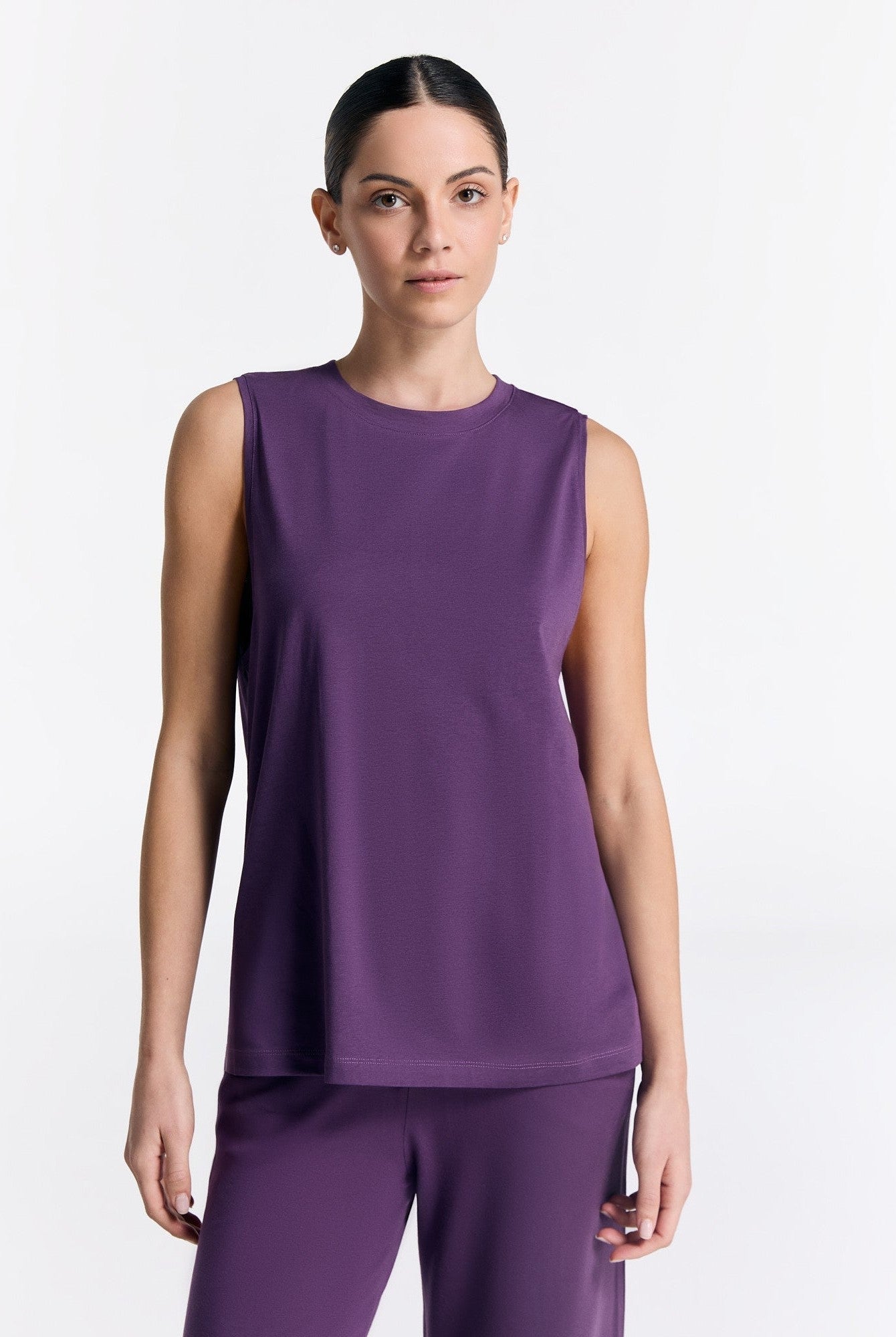 TENCEL™ Modal Damen Top hochgeschlossen - Evermind.eco