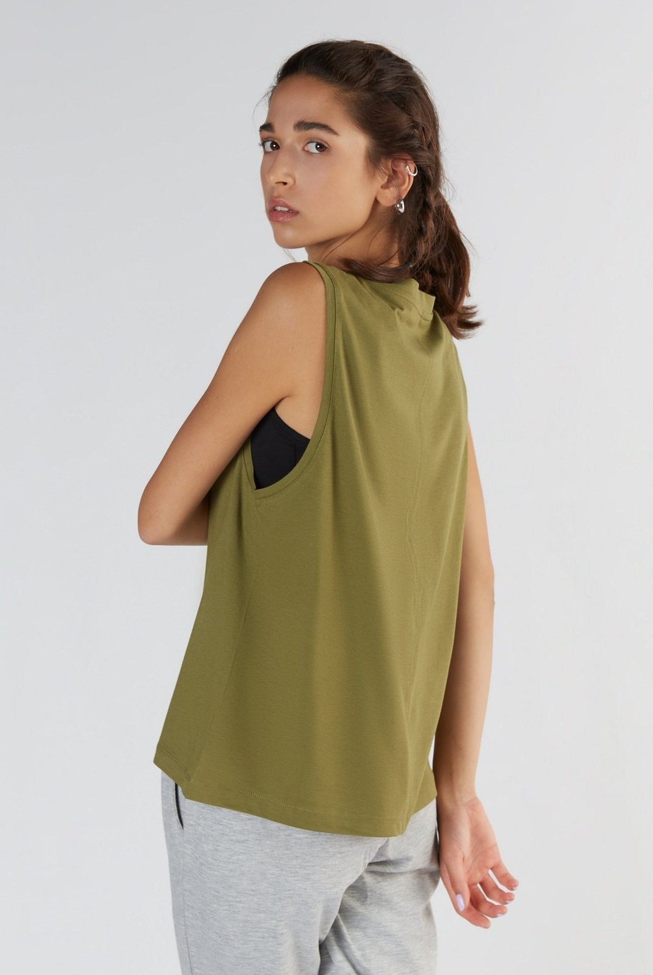 TENCEL™ Modal Damen Top hochgeschlossen - Evermind.eco