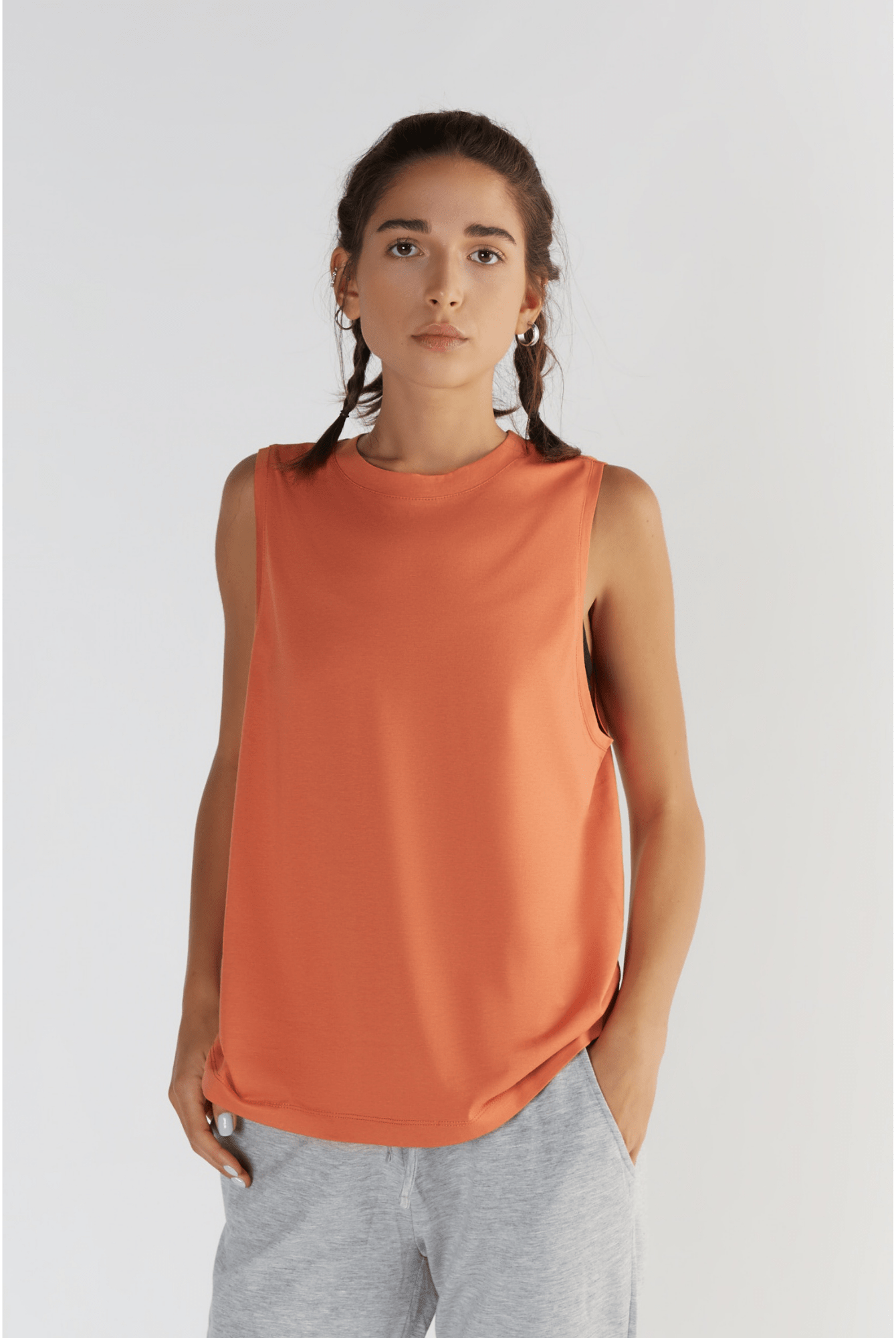 TENCEL™ Modal Damen Top hochgeschlossen - Evermind.eco