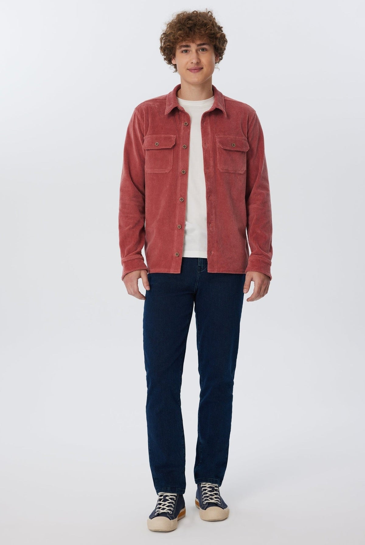 Unisex Bio-Baumwoll Cordhemd - Evermind.eco