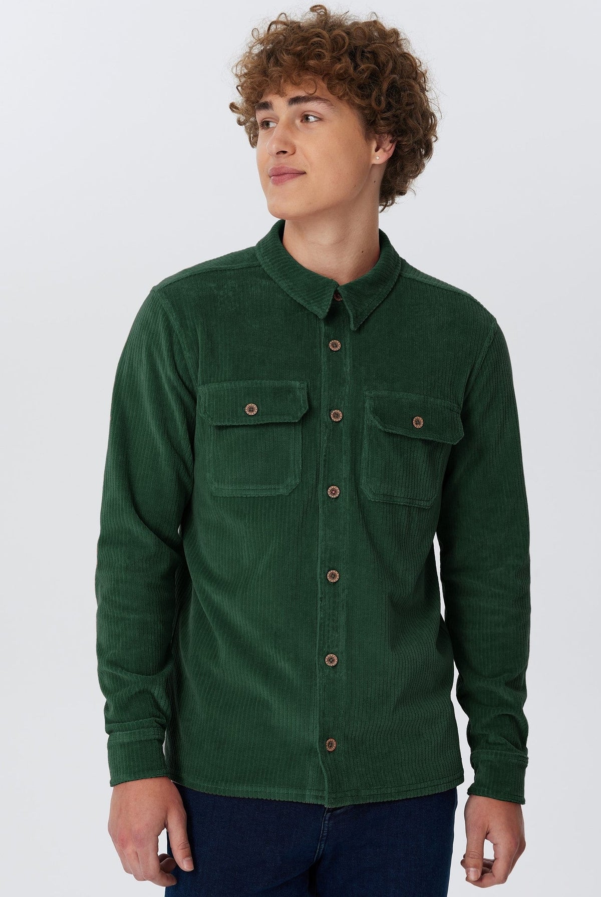 Unisex Bio-Baumwoll Cordhemd - Evermind.eco