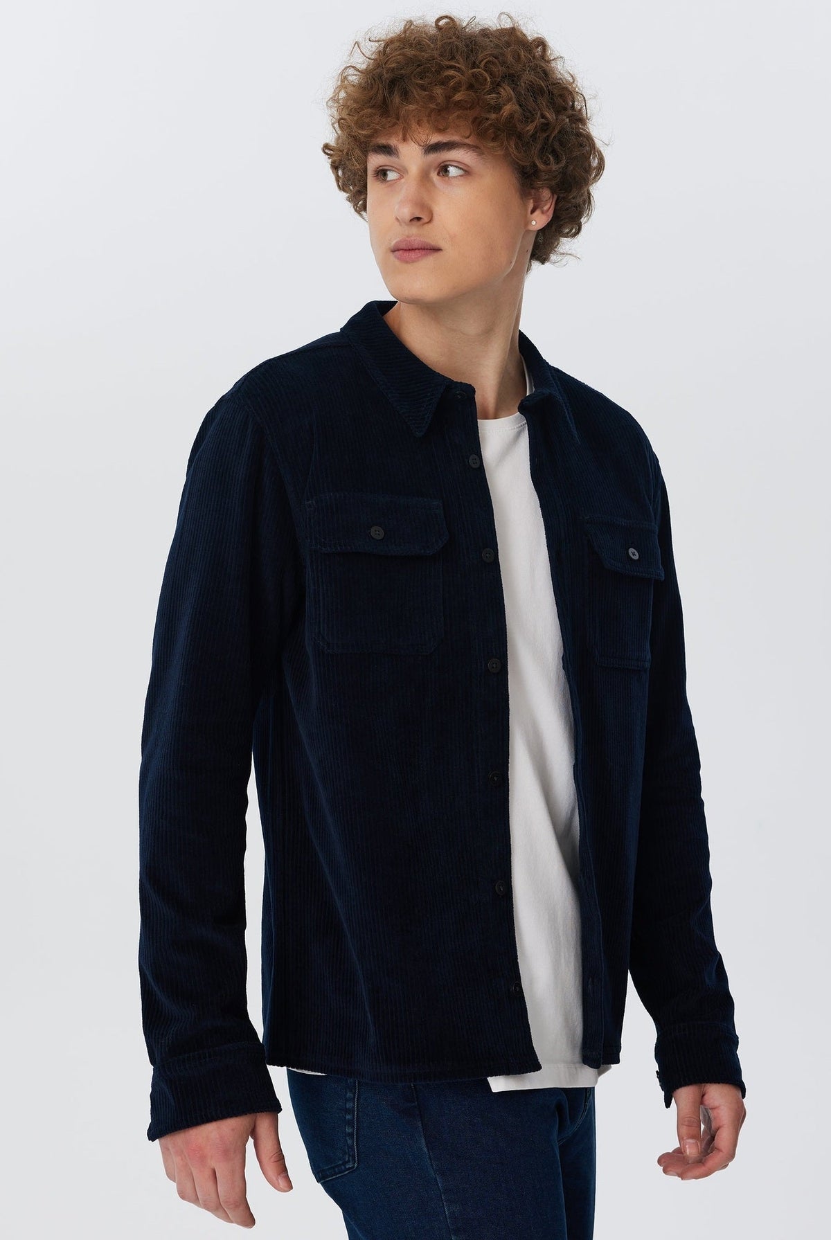 Unisex Bio-Baumwoll Cordhemd - Evermind.eco