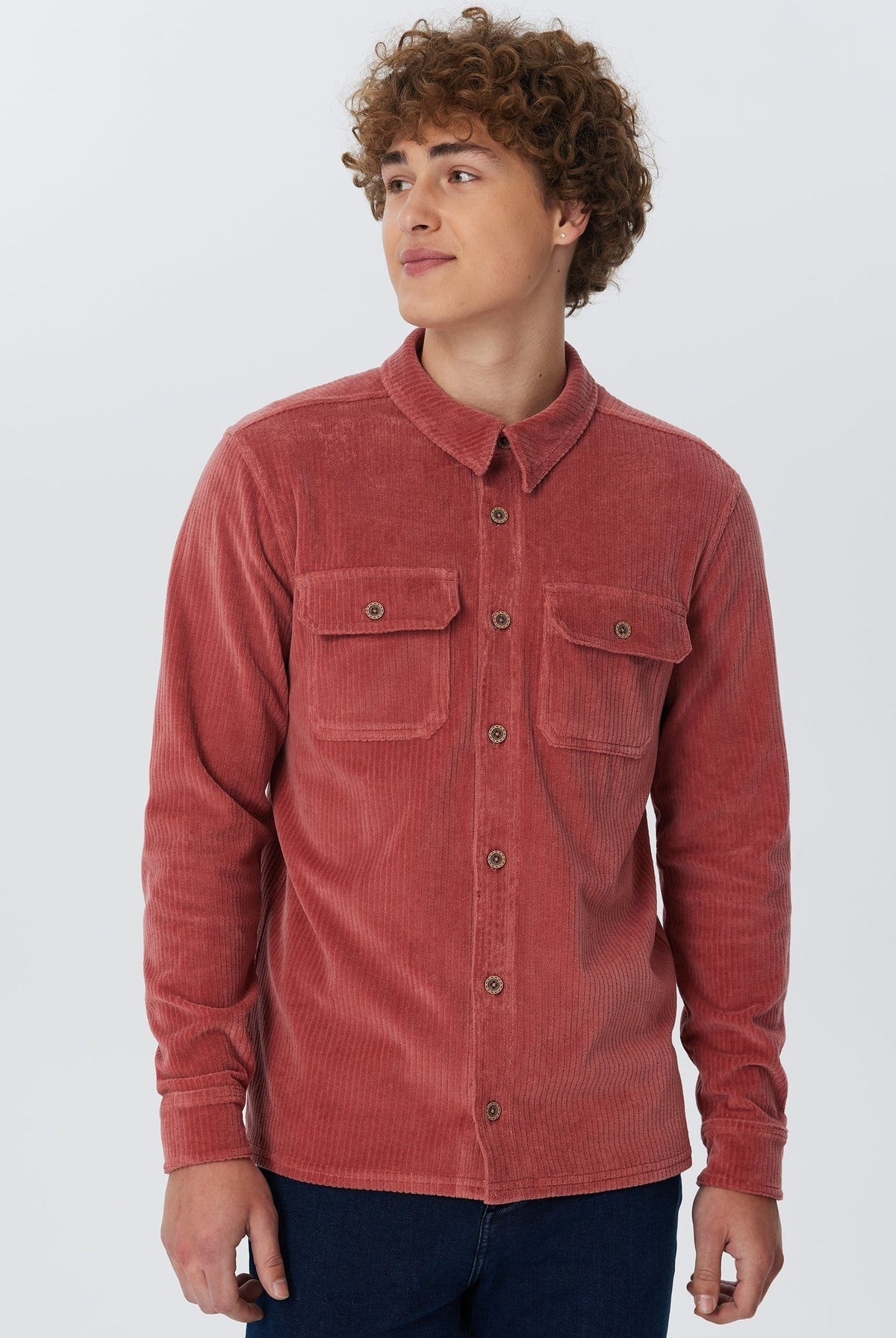 Unisex Bio-Baumwoll Cordhemd - Evermind.eco