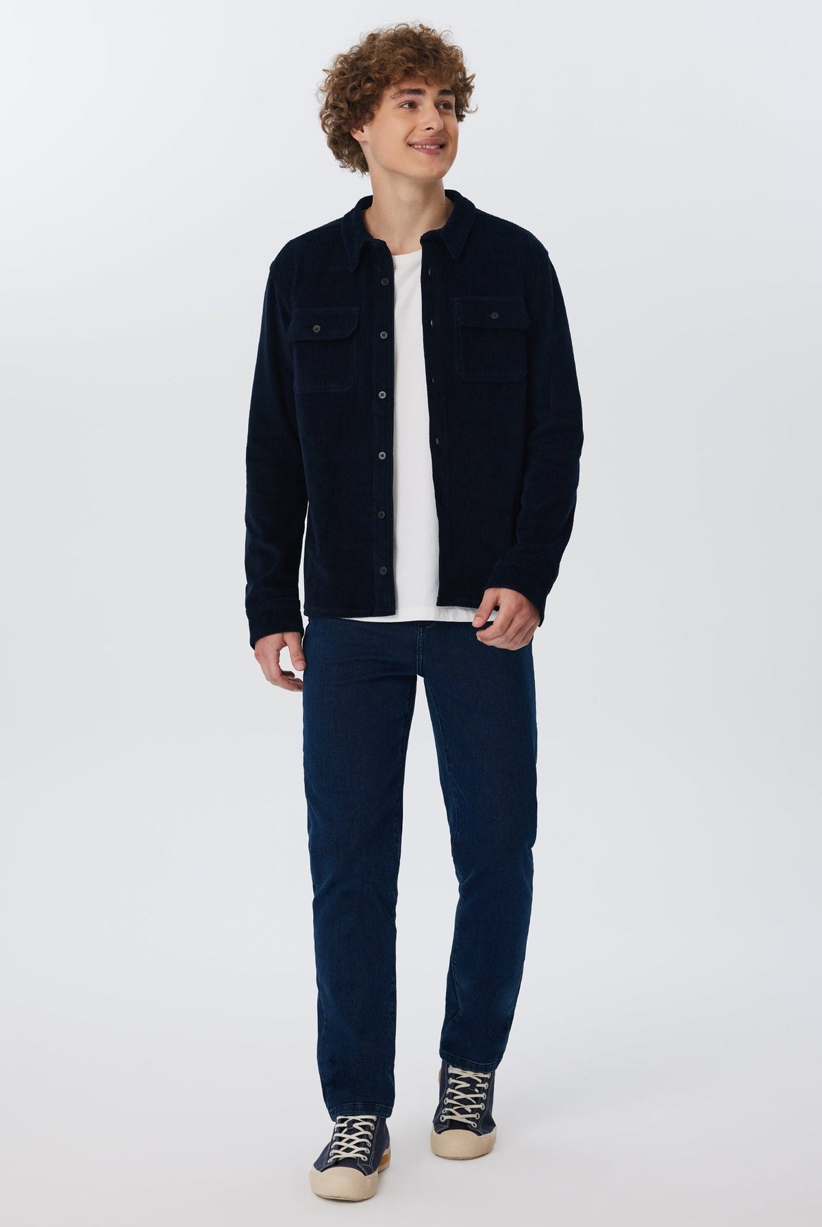 Unisex Bio-Baumwoll Cordhemd - Evermind.eco
