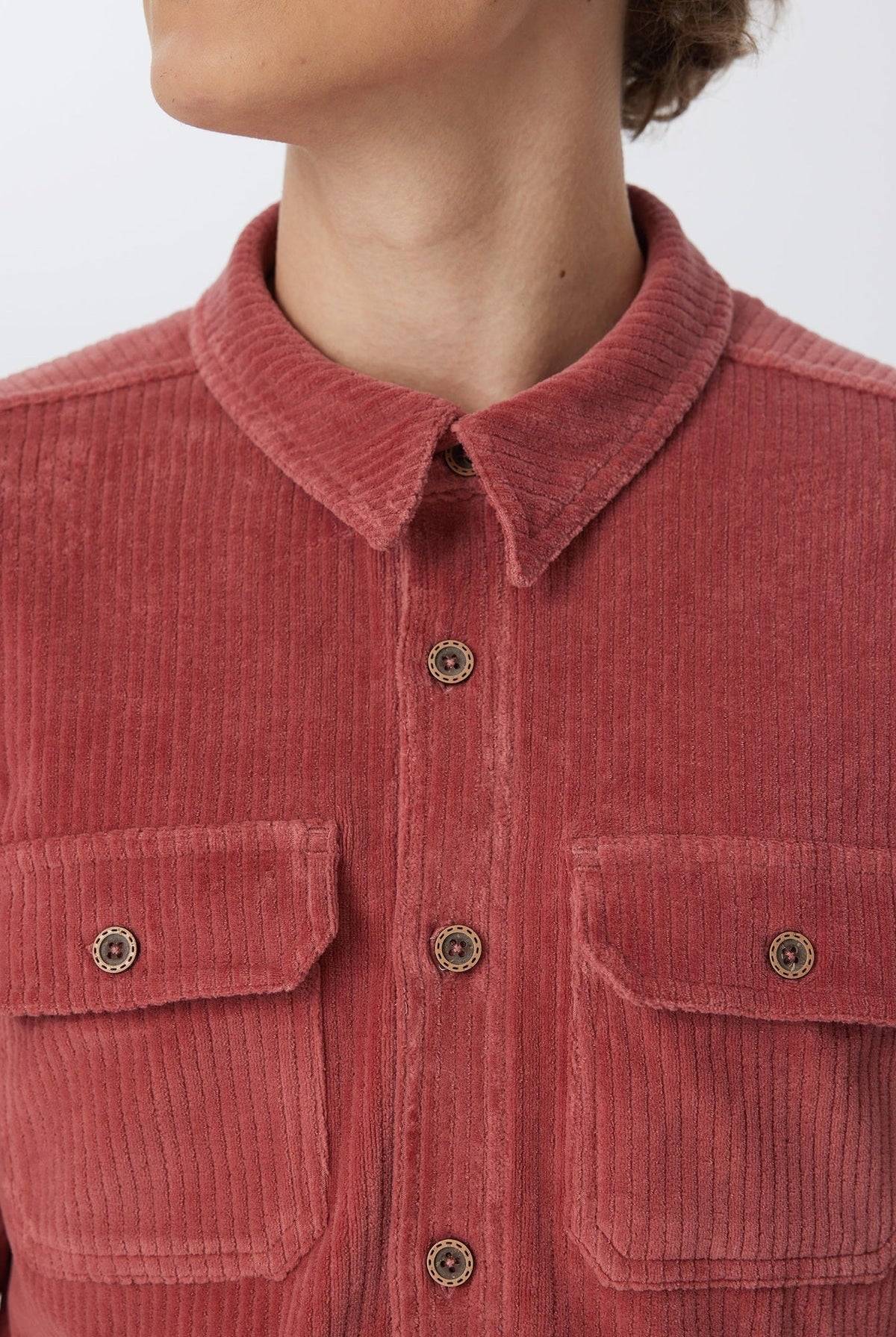 Unisex Bio-Baumwoll Cordhemd - Evermind.eco