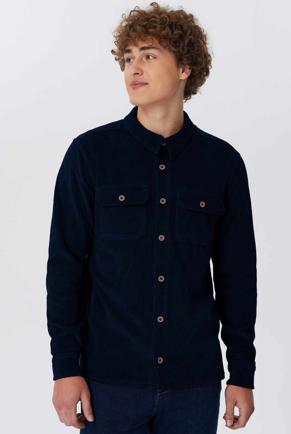 Unisex Bio-Baumwoll Cordhemd - Evermind.eco