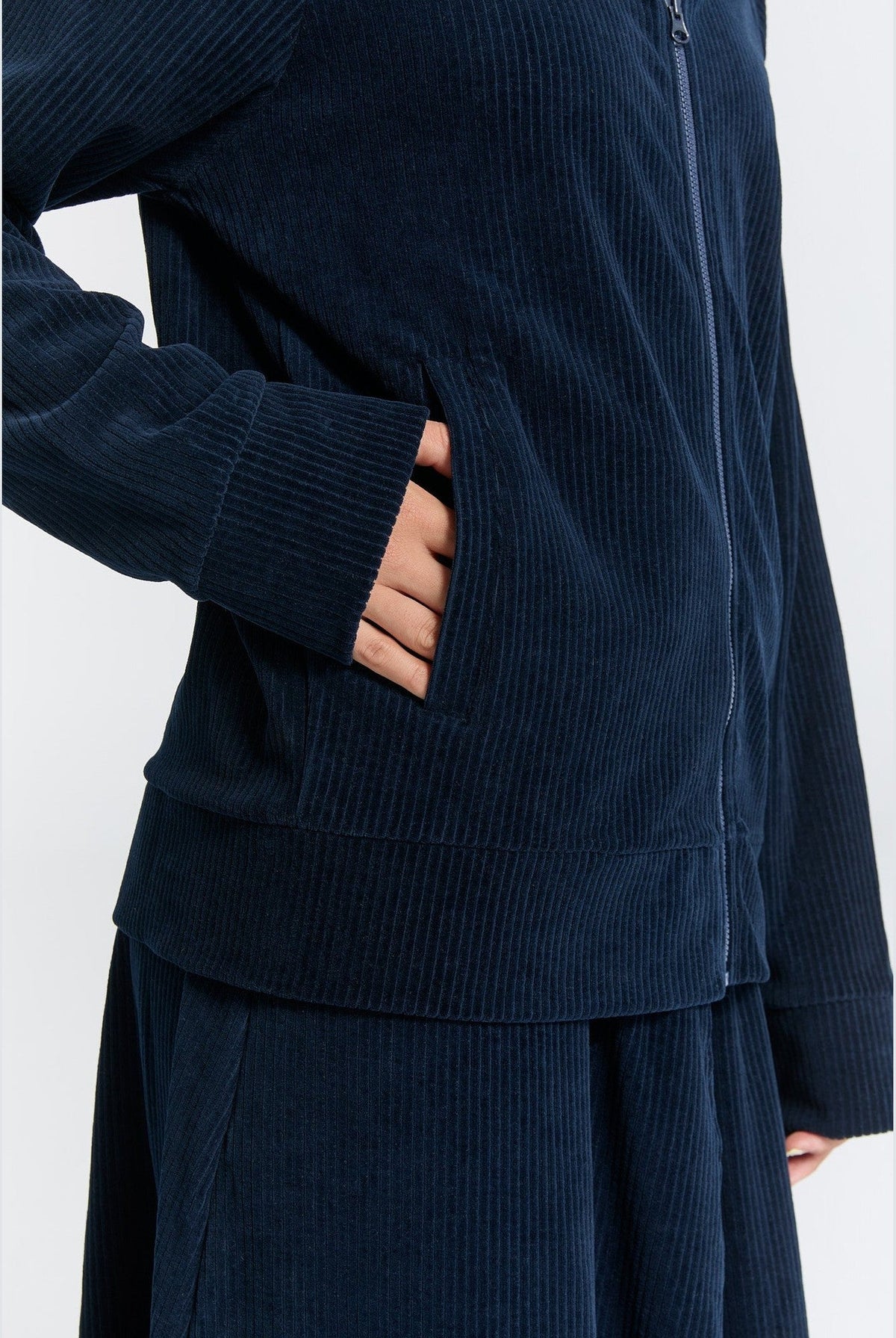 Unisex Bio-Baumwoll Cordjacke - Evermind.eco