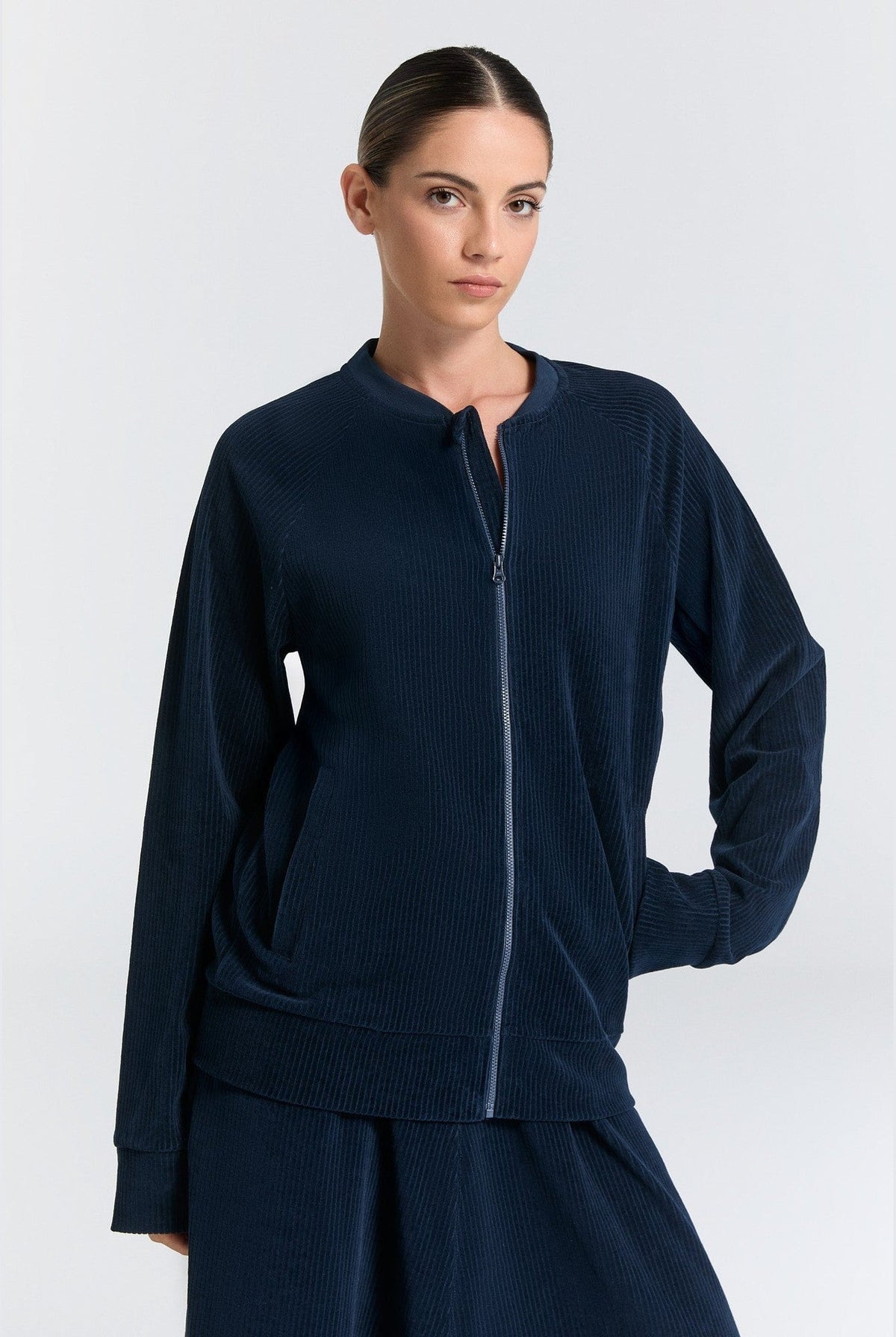 Unisex Bio-Baumwoll Cordjacke - Evermind.eco