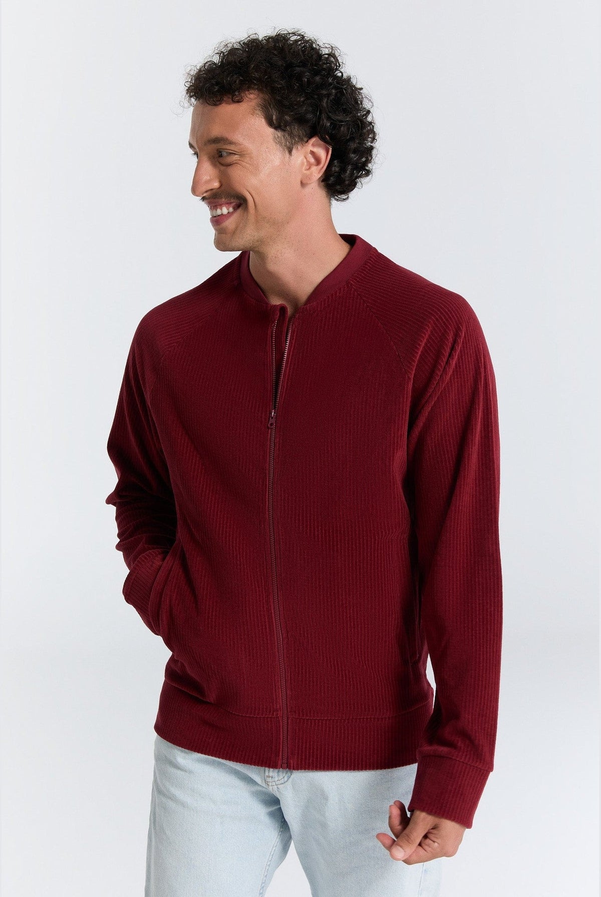 Unisex Bio-Baumwoll Cordjacke - Evermind.eco