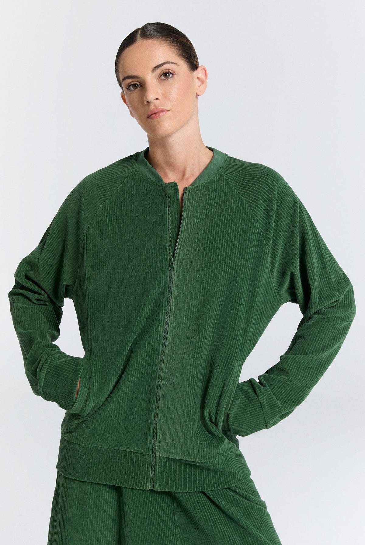 Unisex Bio-Baumwoll Cordjacke - Evermind.eco