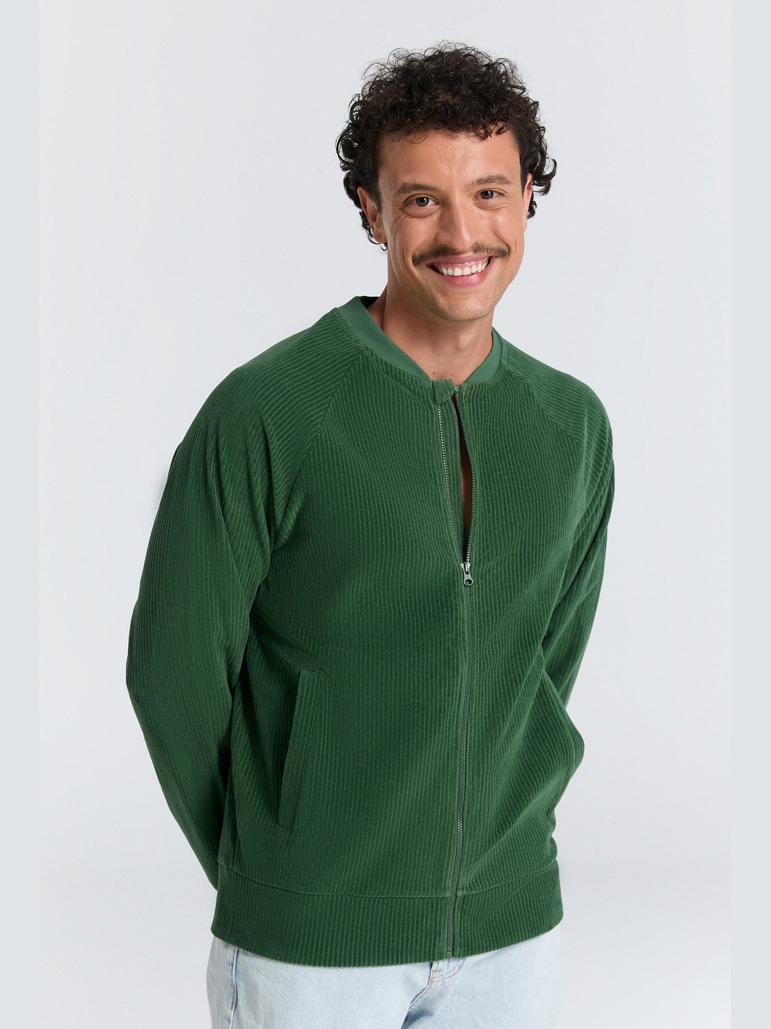 Unisex Bio-Baumwoll Cordjacke - Evermind.eco