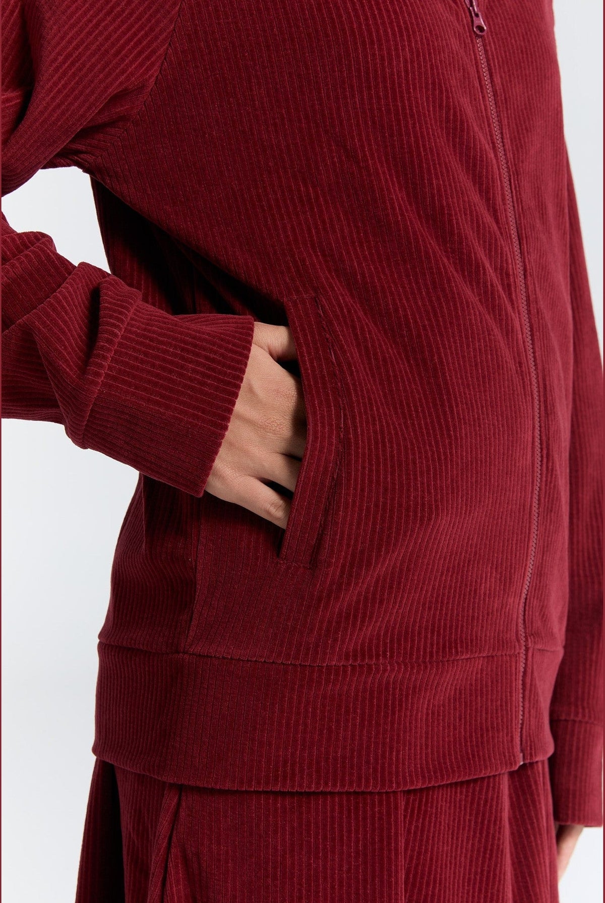 Unisex Bio-Baumwoll Cordjacke - Evermind.eco