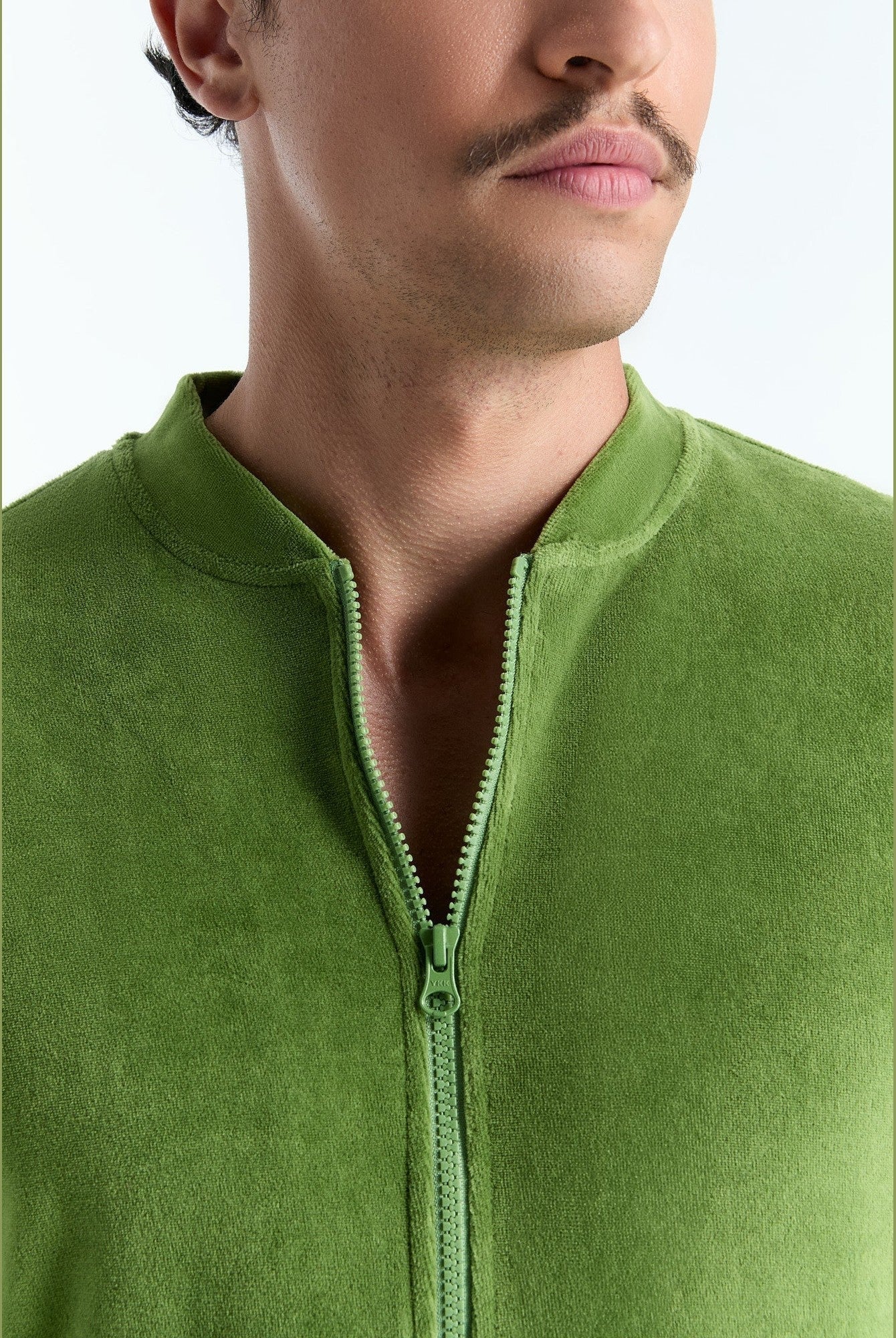 Unisex Bio-Baumwoll Veloursjacke - Evermind.eco