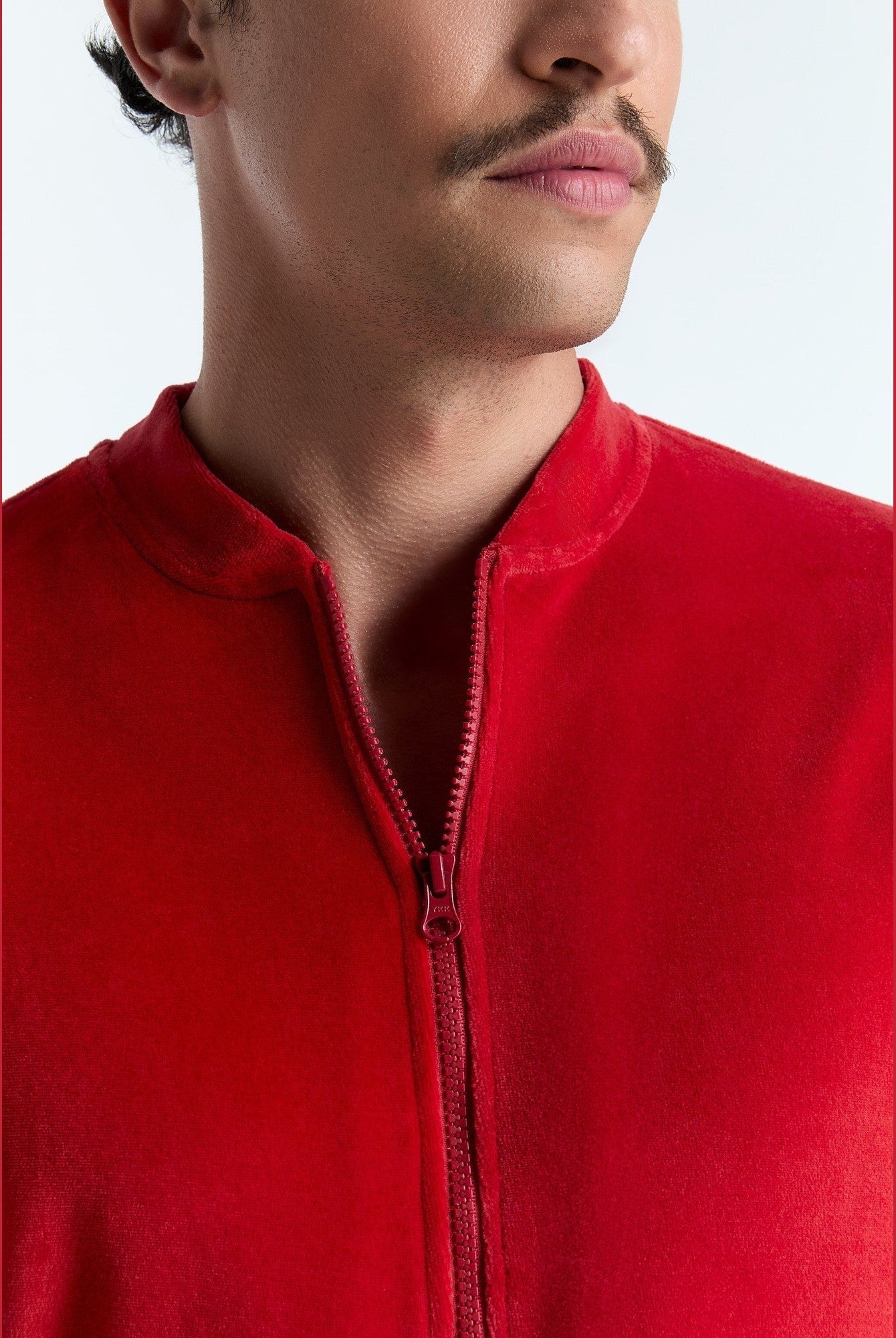 Unisex Bio-Baumwoll Veloursjacke - Evermind.eco