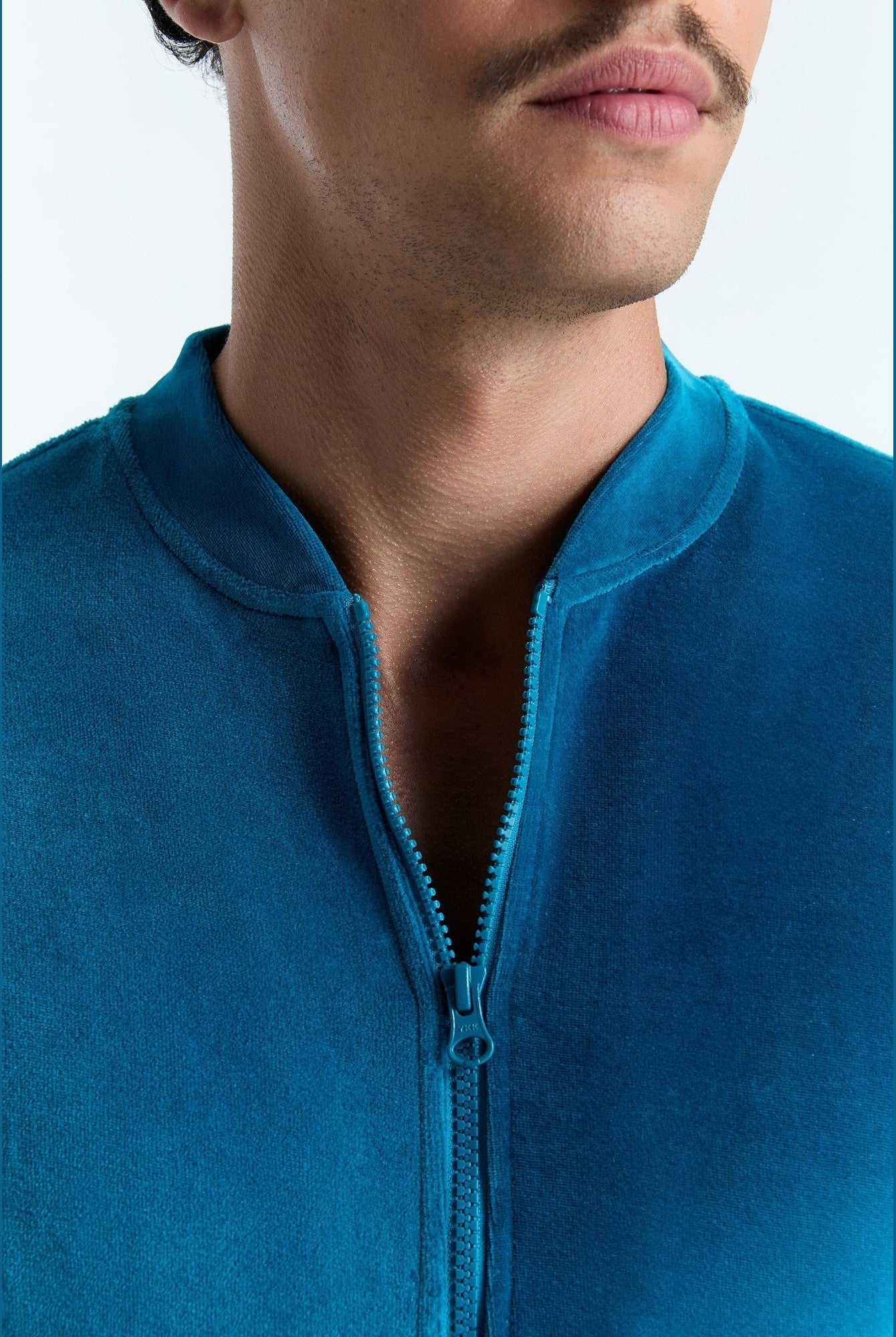 Unisex Bio-Baumwoll Veloursjacke - Evermind.eco