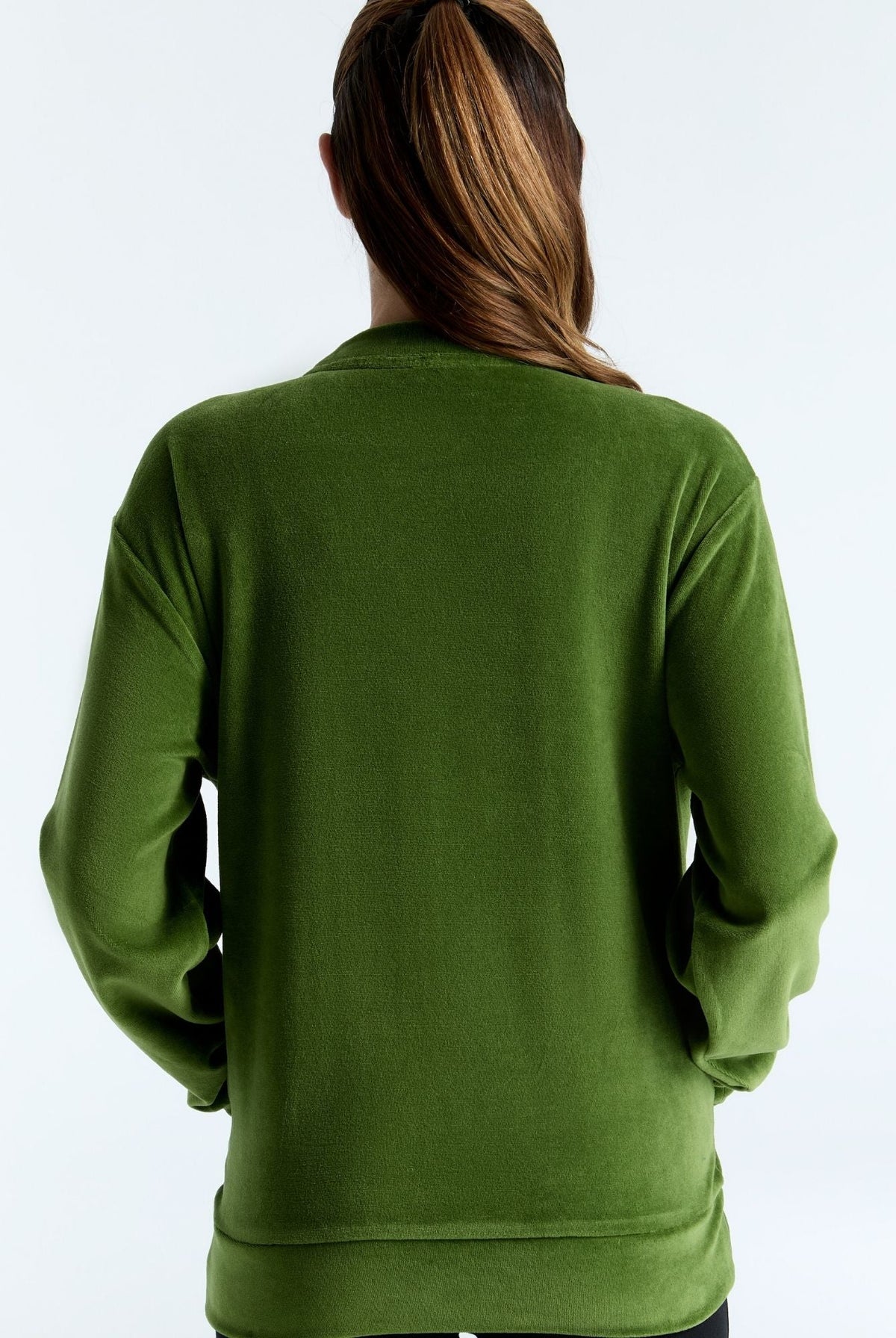 Unisex Bio-Baumwoll Veloursjacke - Evermind.eco