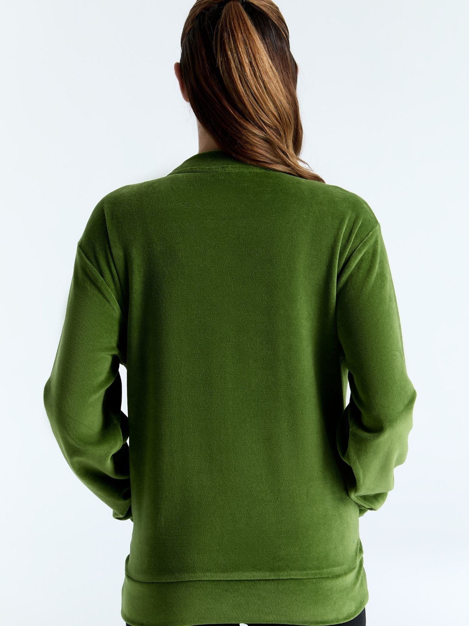 Unisex Bio-Baumwoll Veloursjacke - Evermind.eco