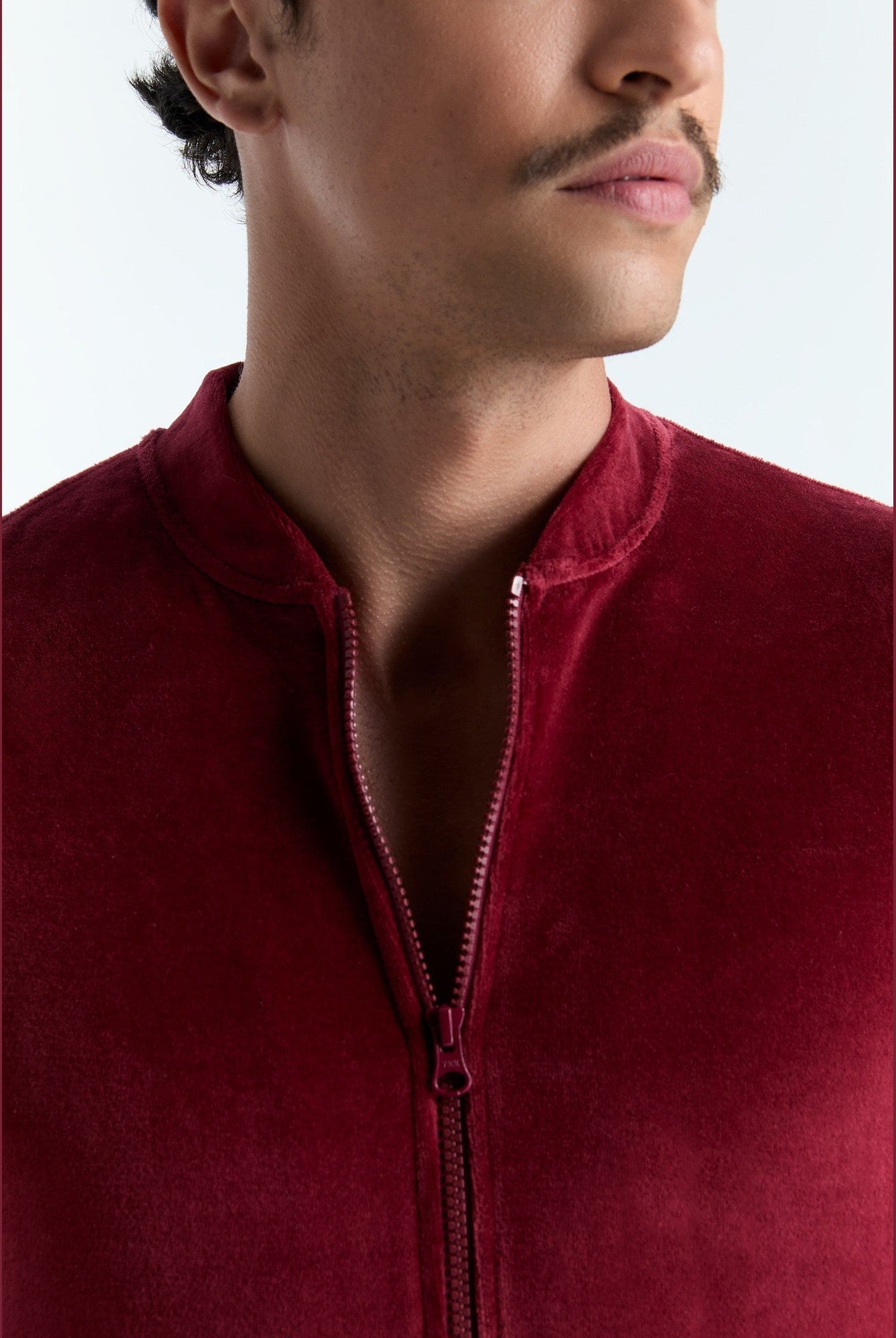 Unisex Bio-Baumwoll Veloursjacke - Evermind.eco