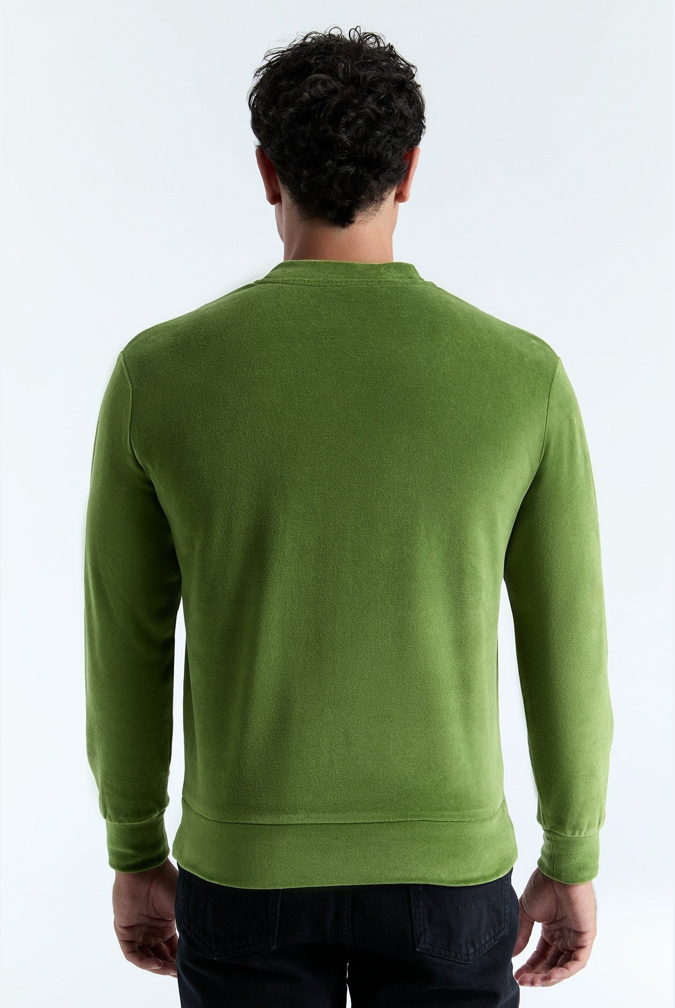 Unisex Bio-Baumwoll Veloursjacke - Evermind.eco