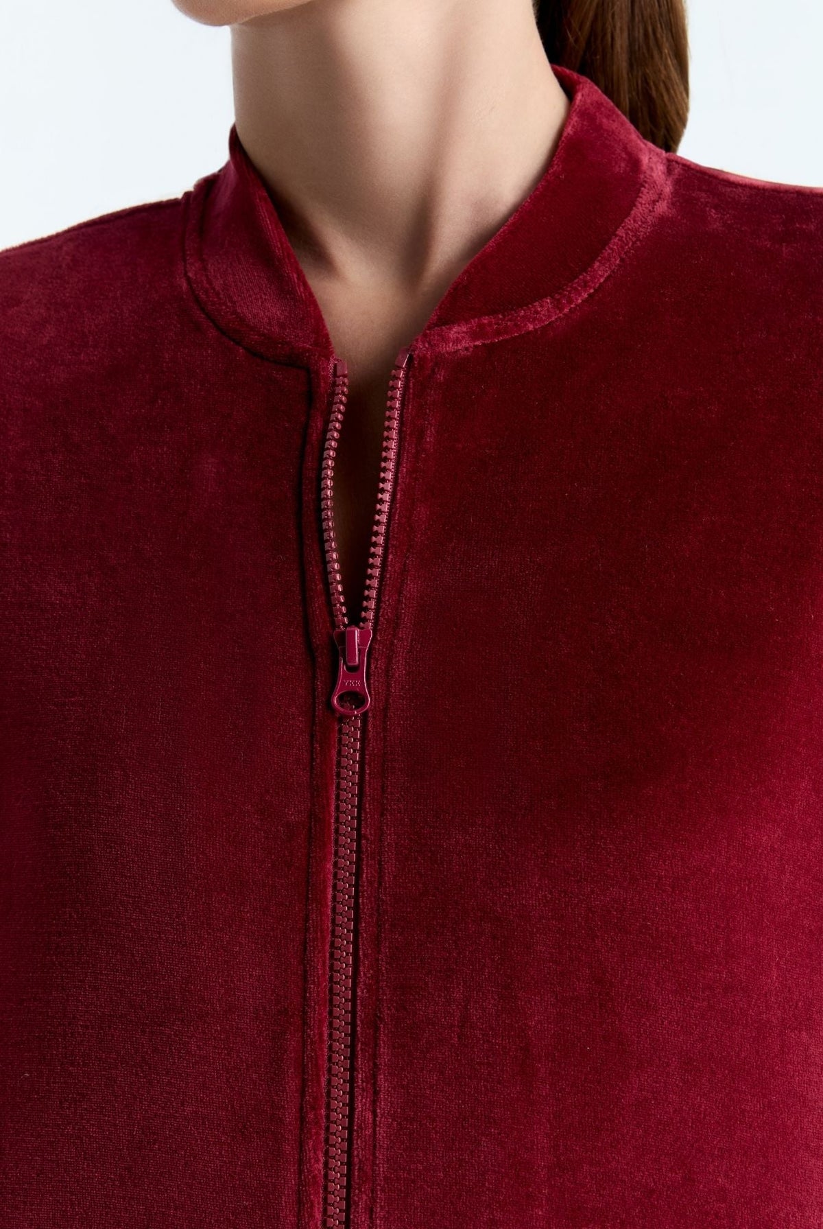 Unisex Bio-Baumwoll Veloursjacke - Evermind.eco