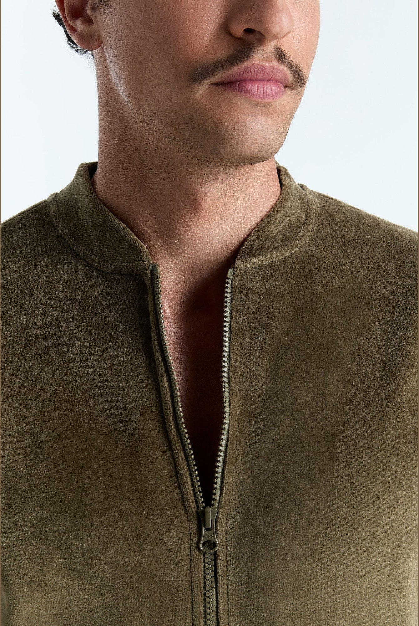 Unisex Bio-Baumwoll Veloursjacke - Evermind.eco