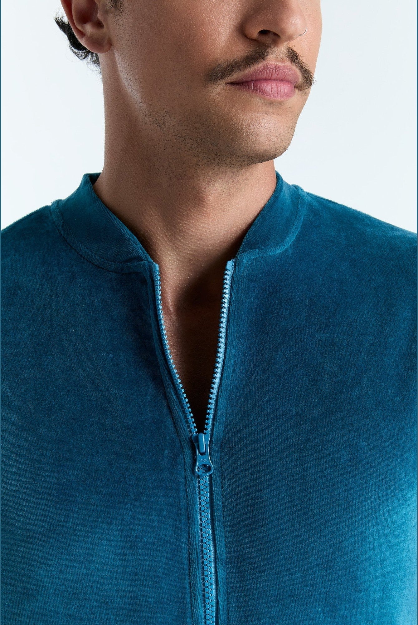 Unisex Bio-Baumwoll Veloursjacke - Evermind.eco
