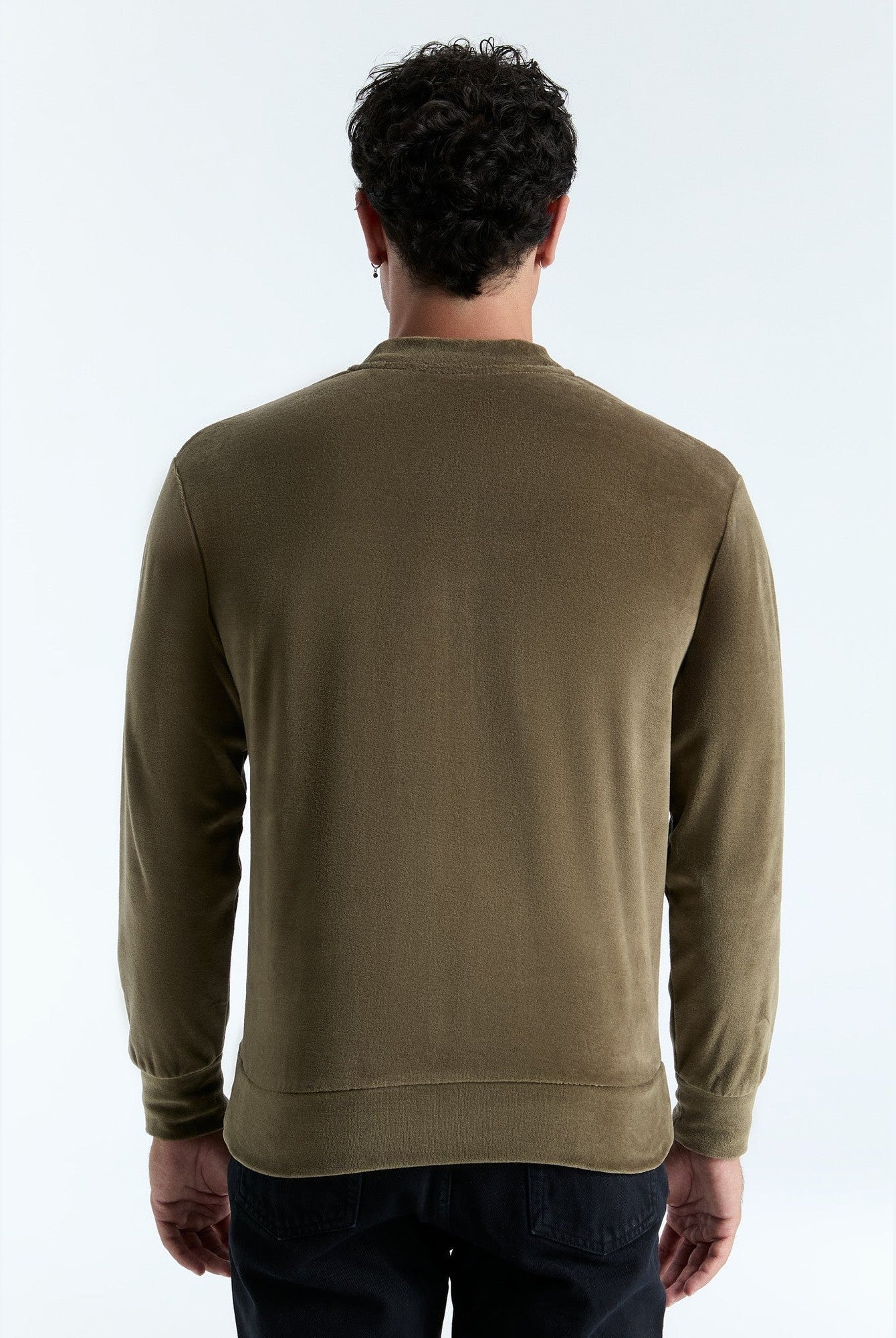 Unisex Bio-Baumwoll Veloursjacke - Evermind.eco