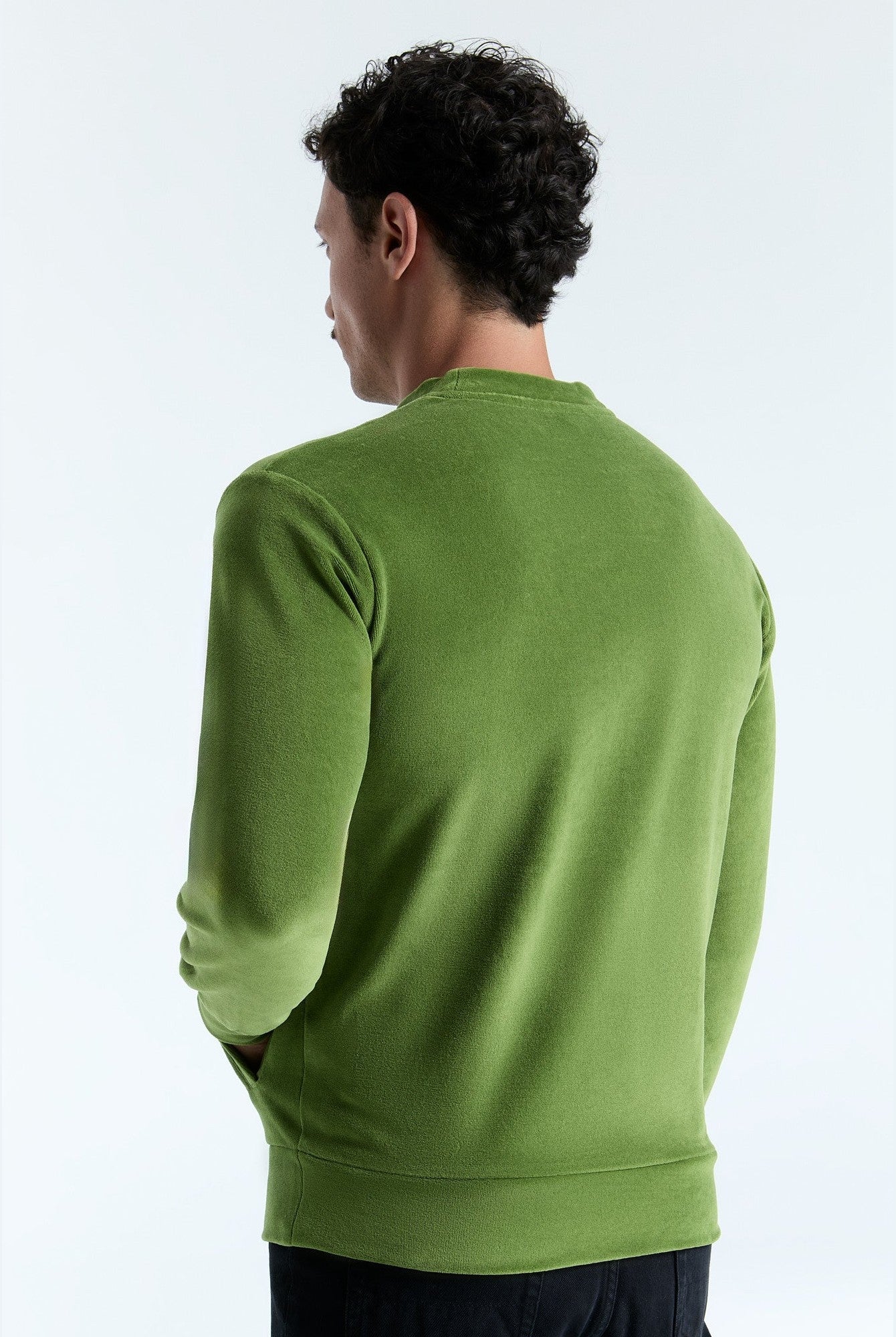 Unisex Bio-Baumwoll Veloursjacke - Evermind.eco