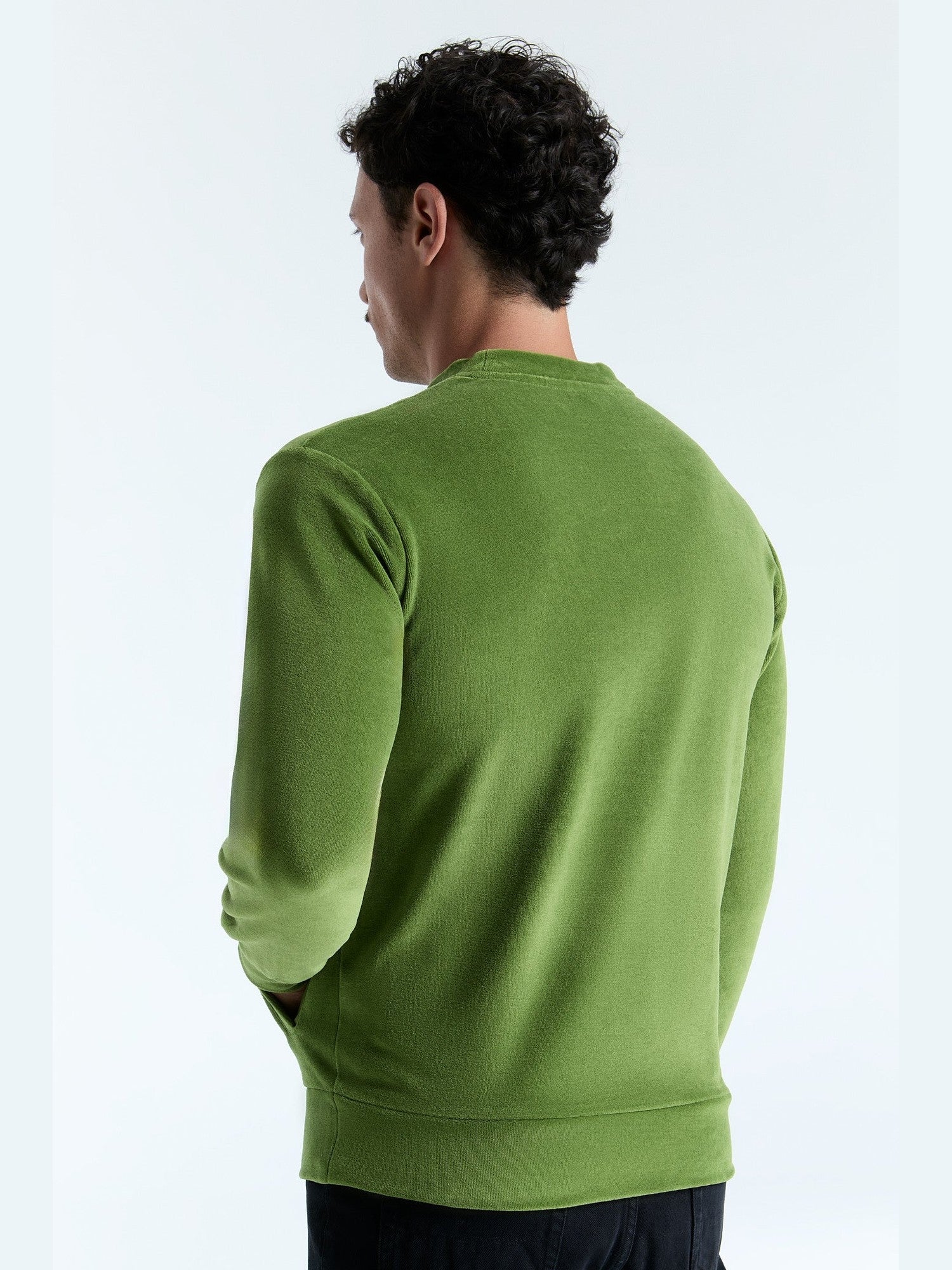 Unisex Bio-Baumwoll Veloursjacke - Evermind.eco