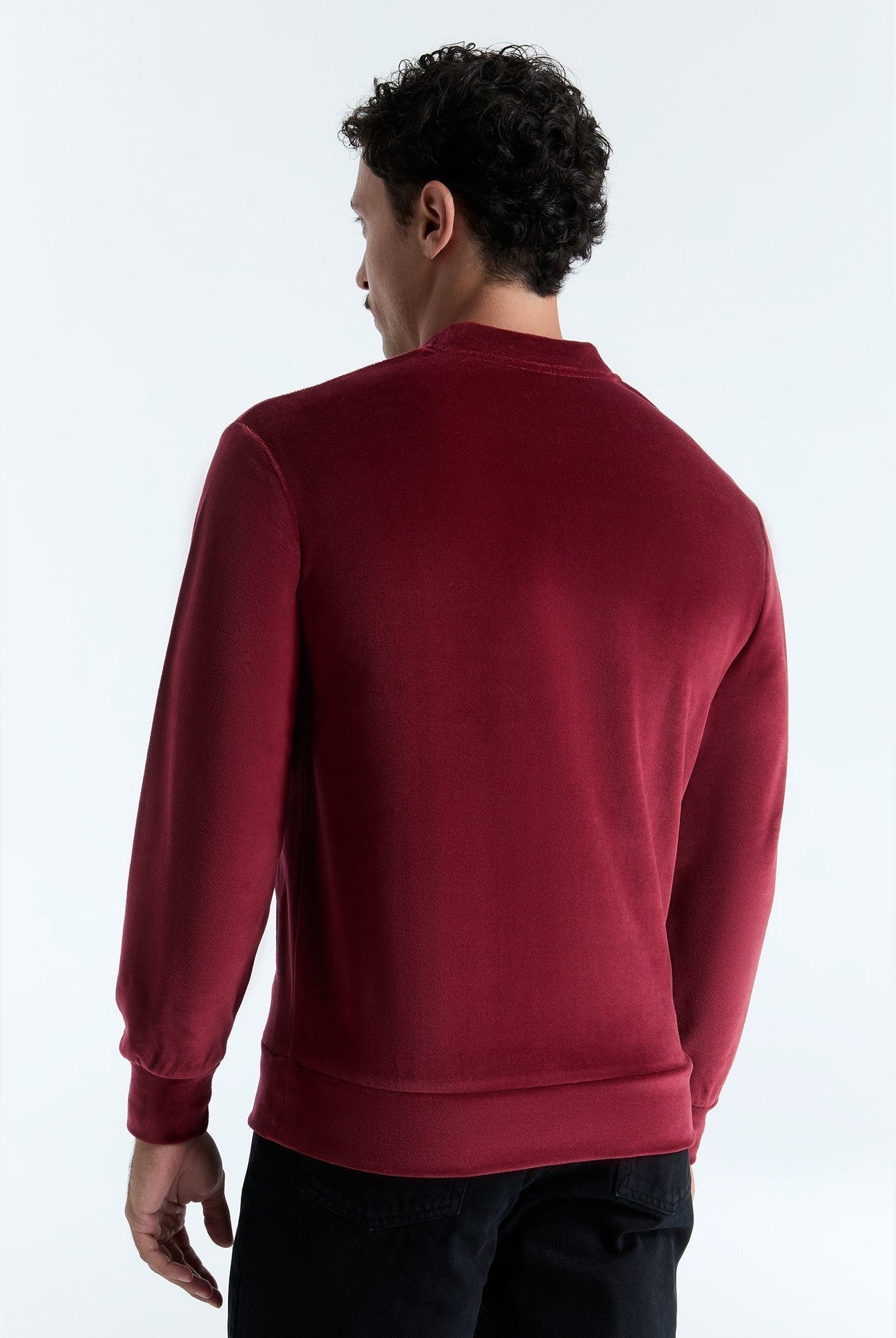 Unisex Bio-Baumwoll Veloursjacke - Evermind.eco