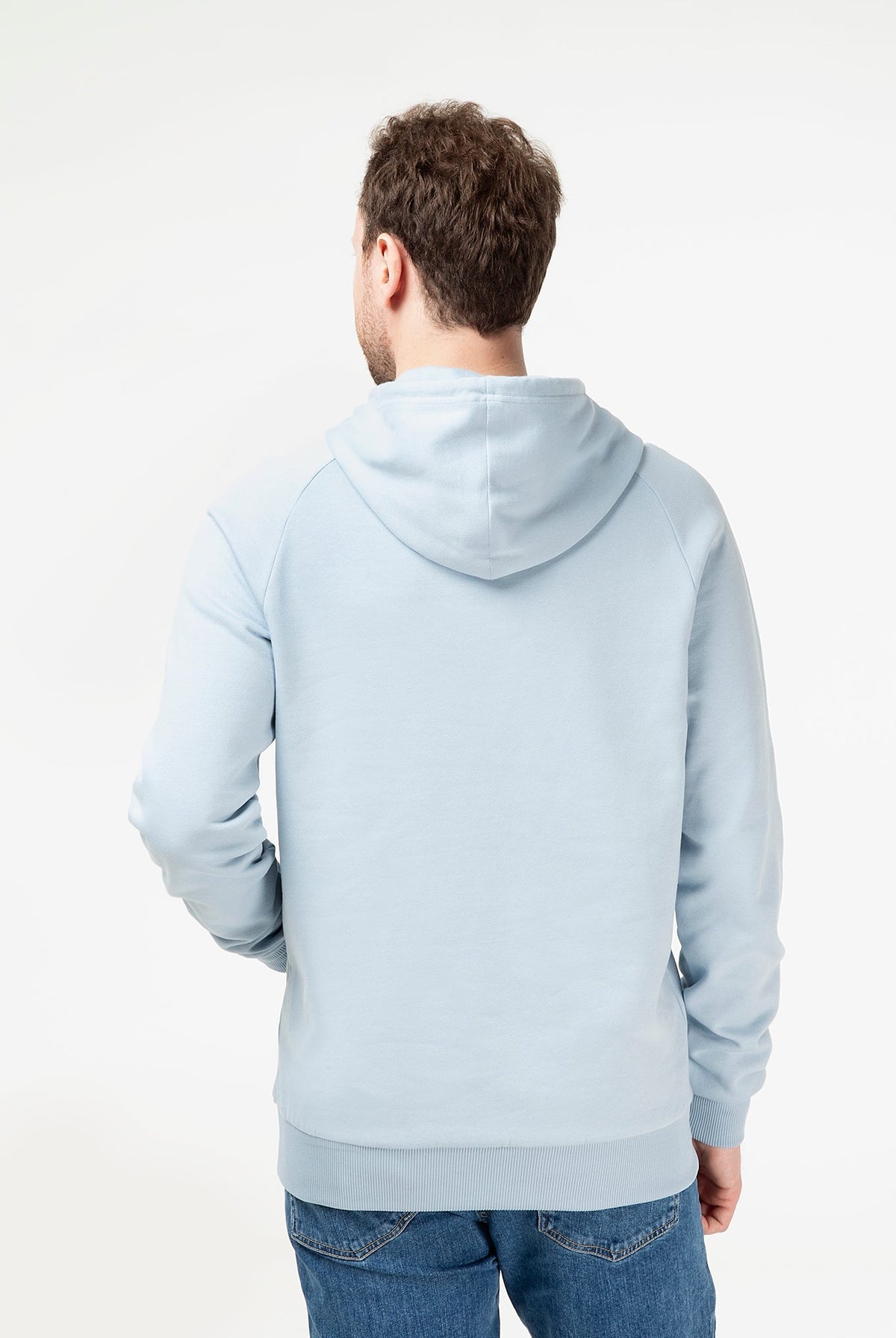 Unisex Raglan Hoodie aus Bio-Baumwolle - Evermind.eco