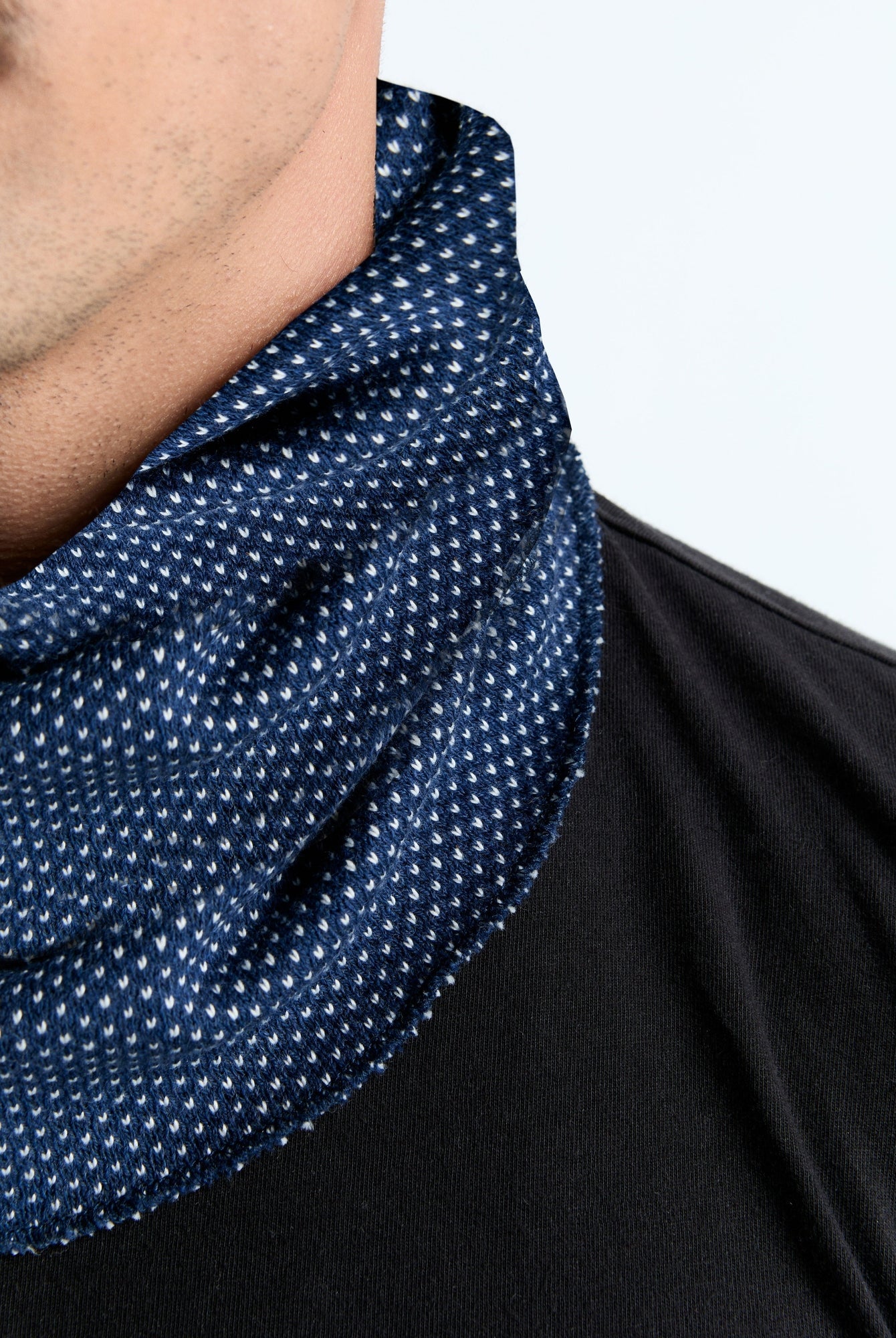 Unisex Schlauchschal mit Wabenstruktur - Evermind.eco