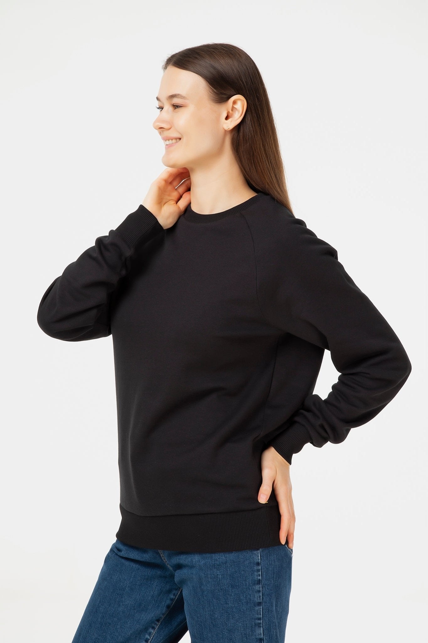 Unisex Sweatshirt aus Bio-Baumwolle - Evermind.eco