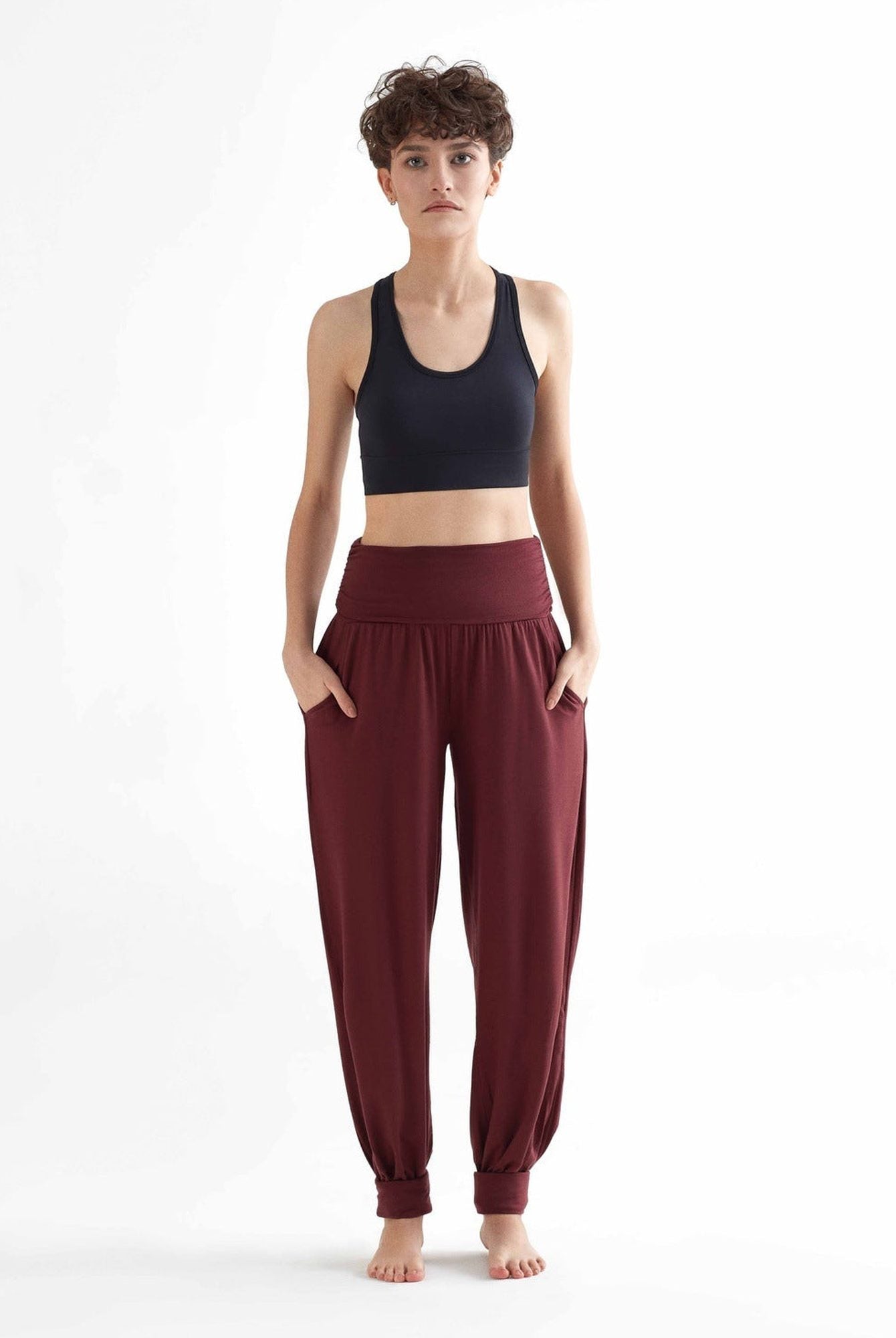 Yoga-Hose aus TENCEL™ Lyocell - Evermind.eco