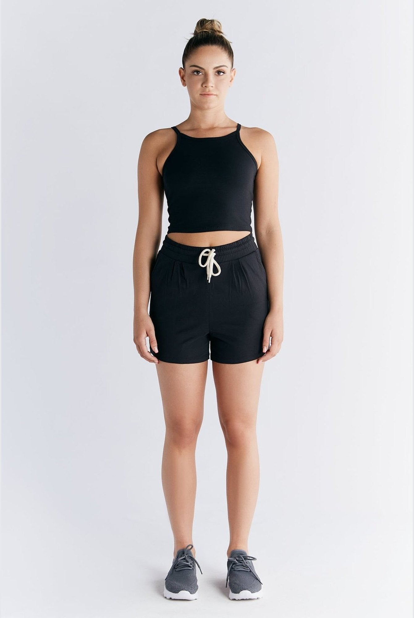 Bio-Baumwoll Top mit Bustier - Evermind.eco