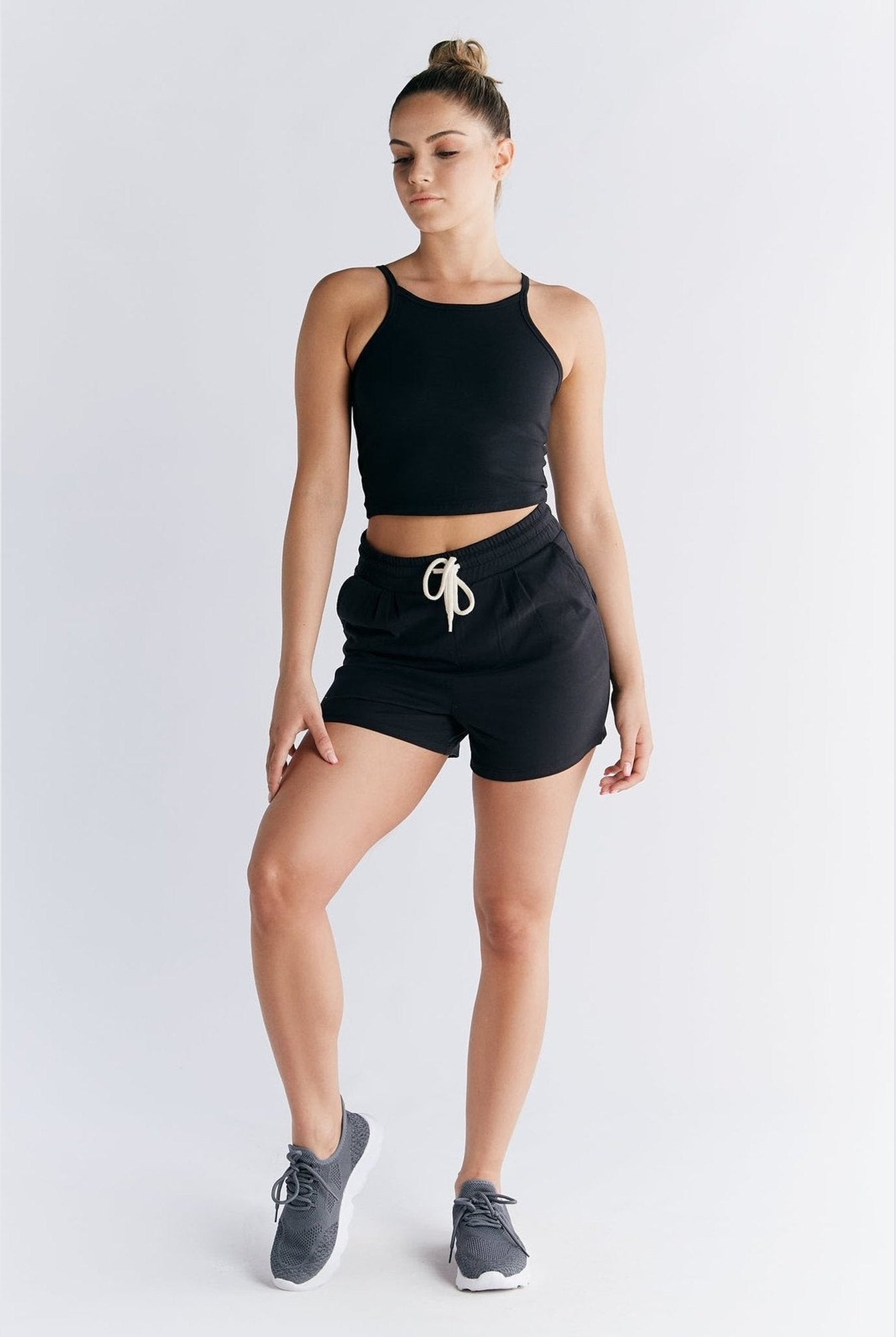 Bio-Baumwoll Top mit Bustier - Evermind.eco