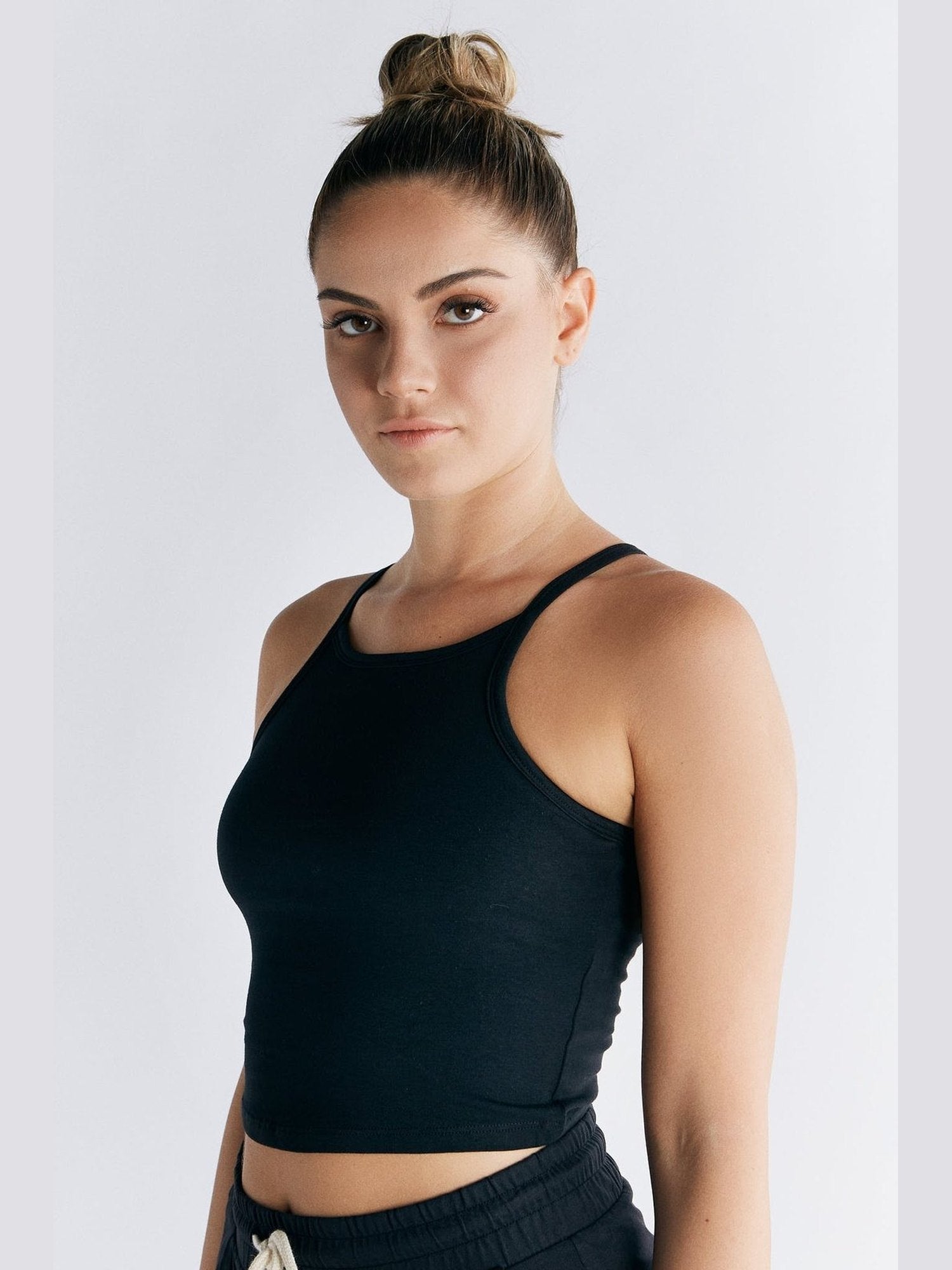 Bio-Baumwoll Top mit Bustier - Evermind.eco