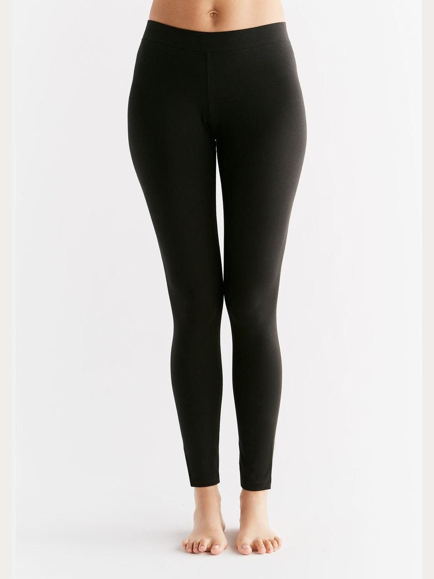 Damen Bio-Baumwoll Jersey-Leggings - Evermind.eco