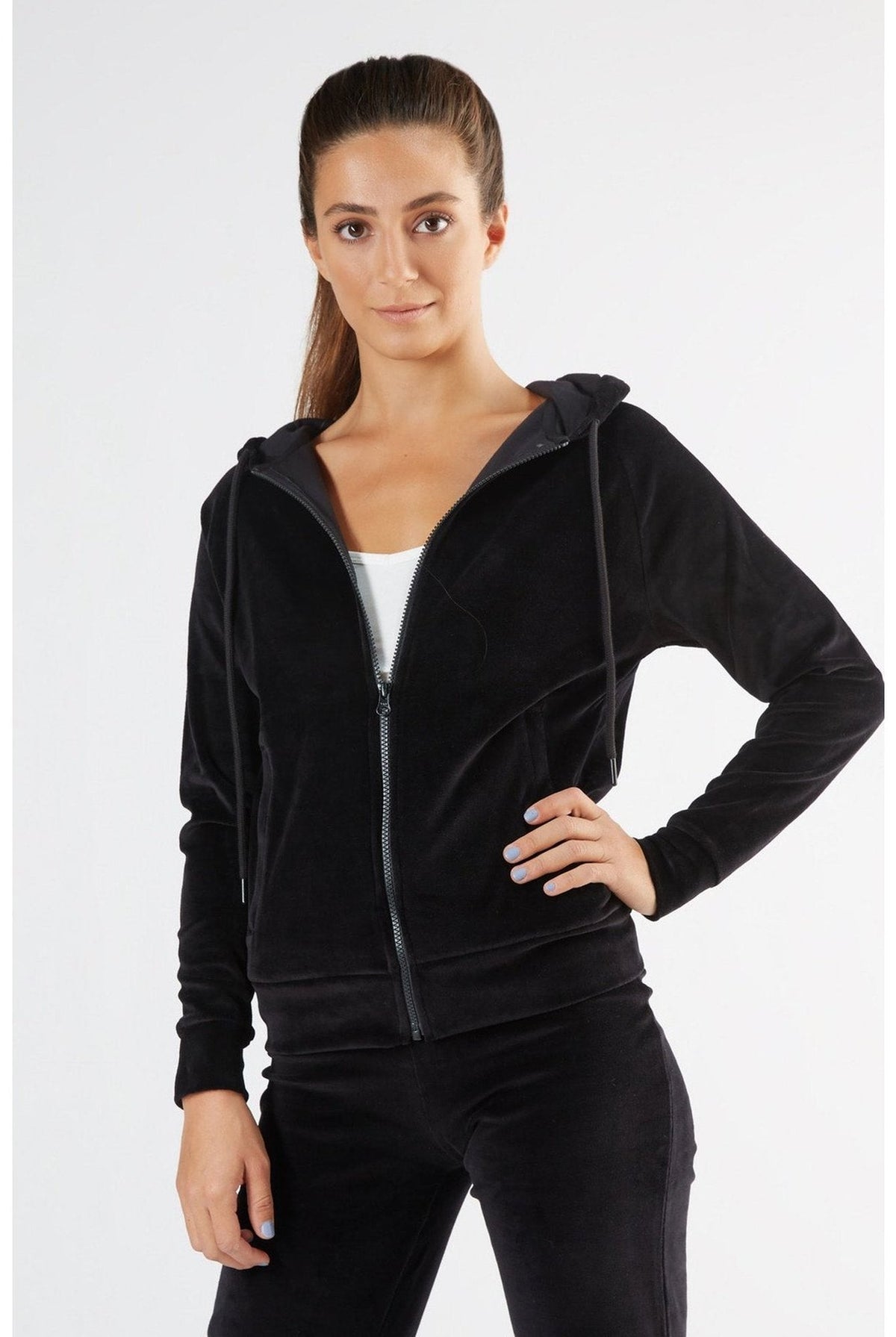Damen Bio-Baumwoll Nickijacke - Evermind.eco