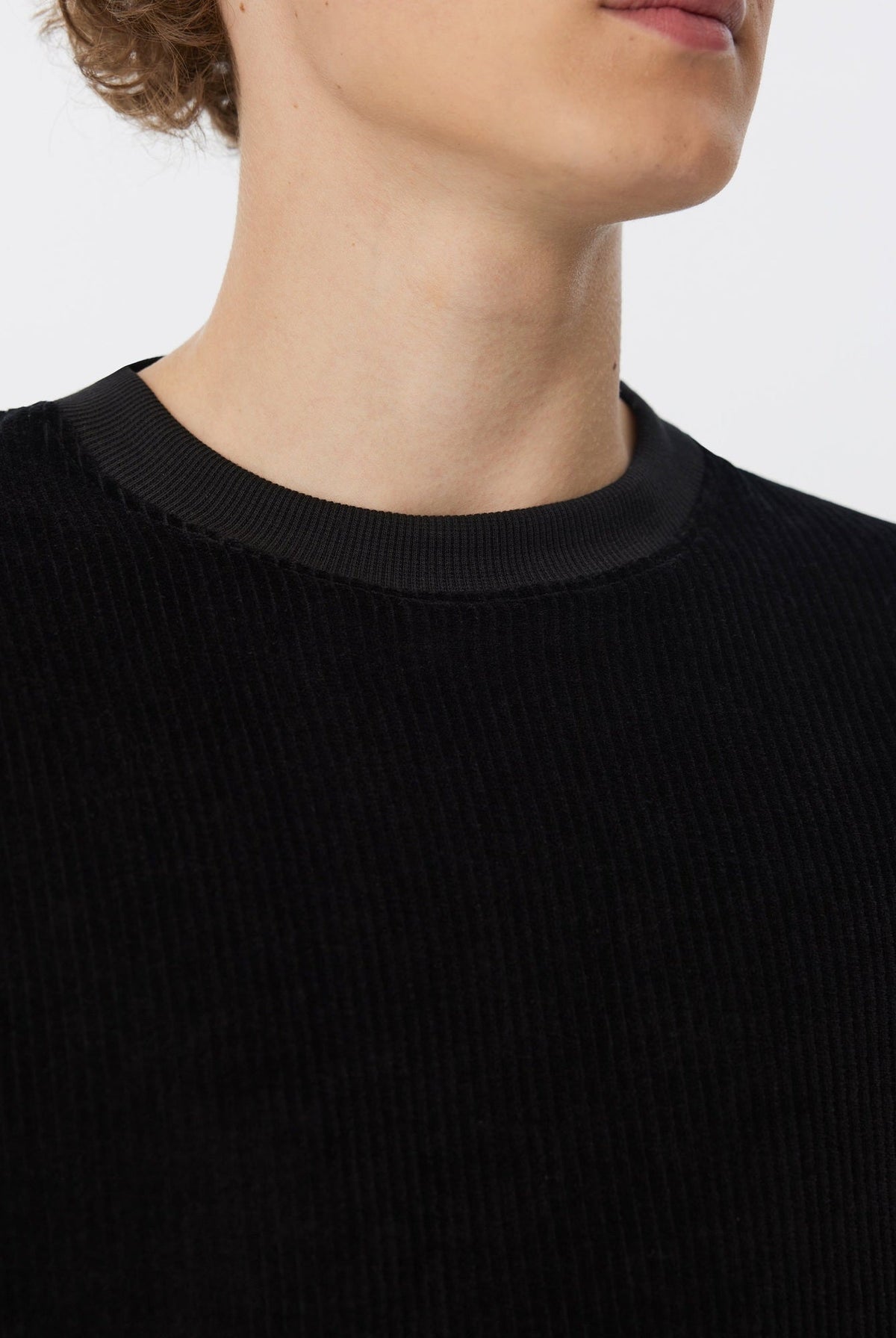 Herren Bio-Baumwoll Cord-Sweatshirt - Evermind.eco