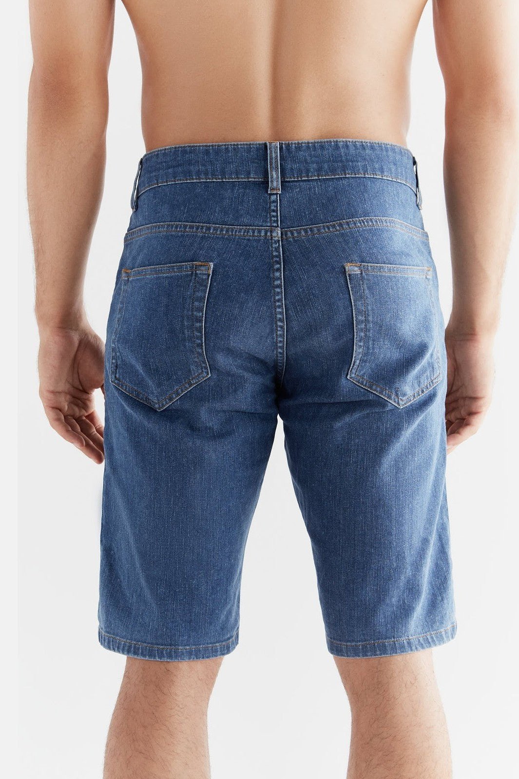 Herren Denim Shorts aus Bio-Baumwolle - Evermind.eco