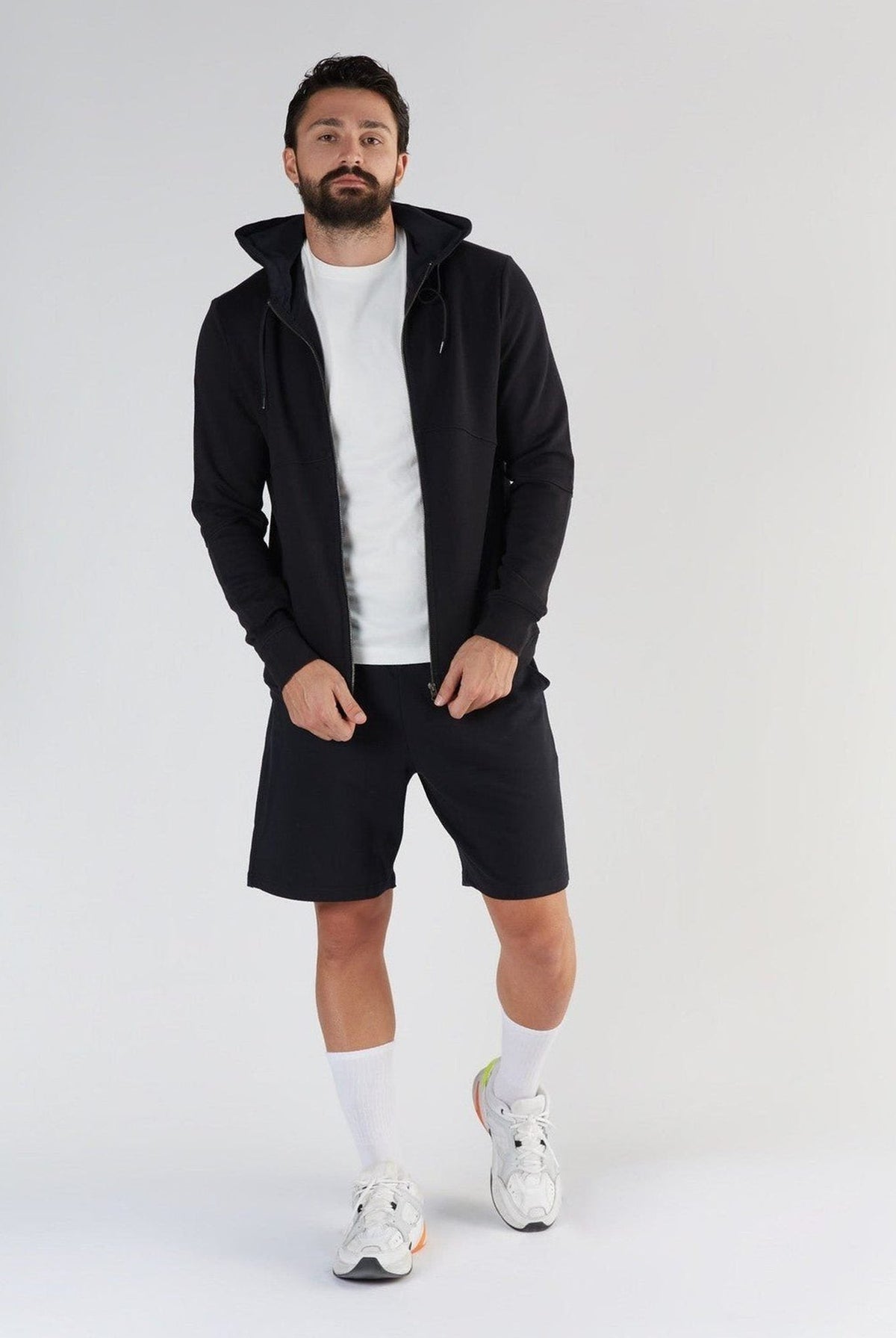 TENCEL™ Active Herren Hoodie Jacke - Evermind.eco