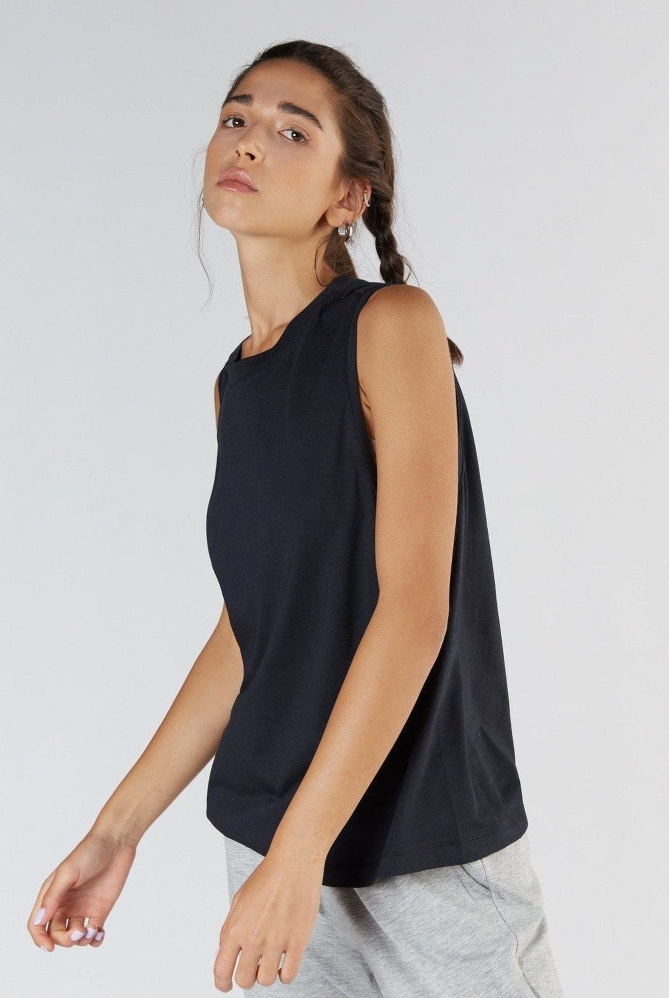 TENCEL™ Modal Damen Top hochgeschlossen - Evermind.eco