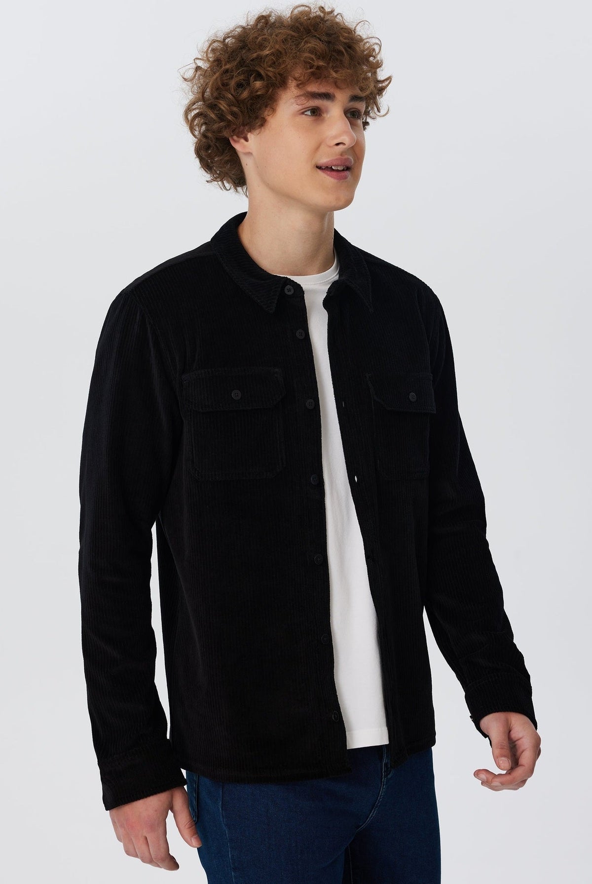 Unisex Bio-Baumwoll Cordhemd - Evermind.eco
