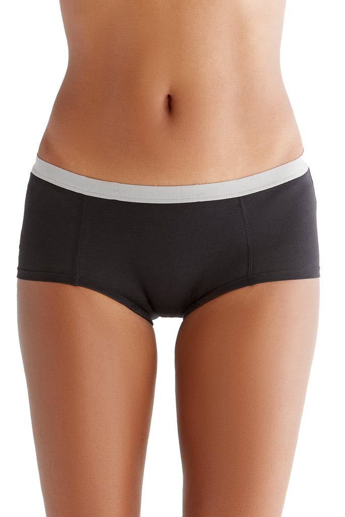 1142-02 | Women Boyshorts - Black