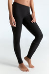 1616-021 | Damen Warm Leggings - Schwarz