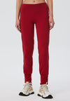 4415K | Damen Yogahose stretch - Rot